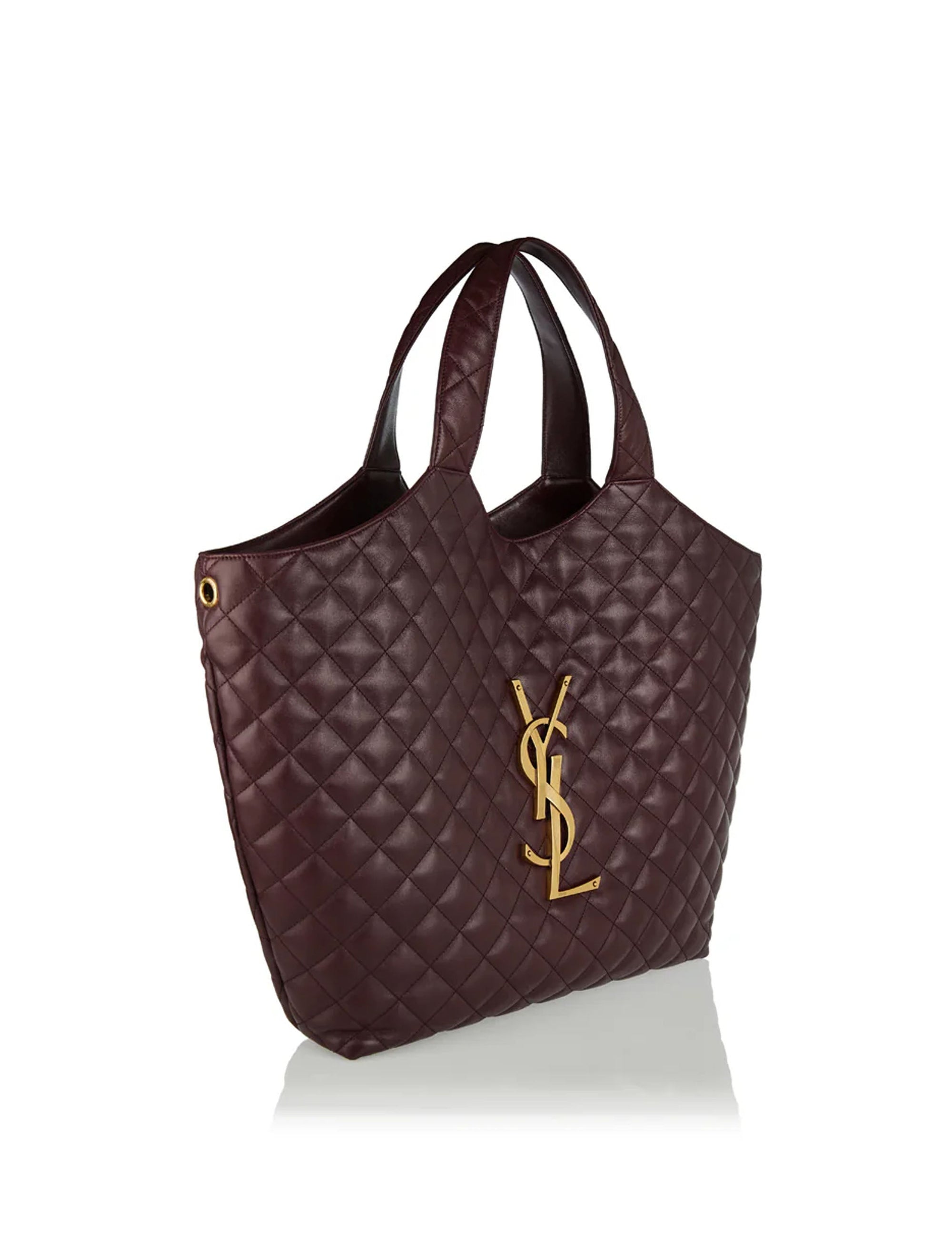 Icare Quilted Leather Tote Bag Saint laurent – Гарантія оригінальності – вид ззаду