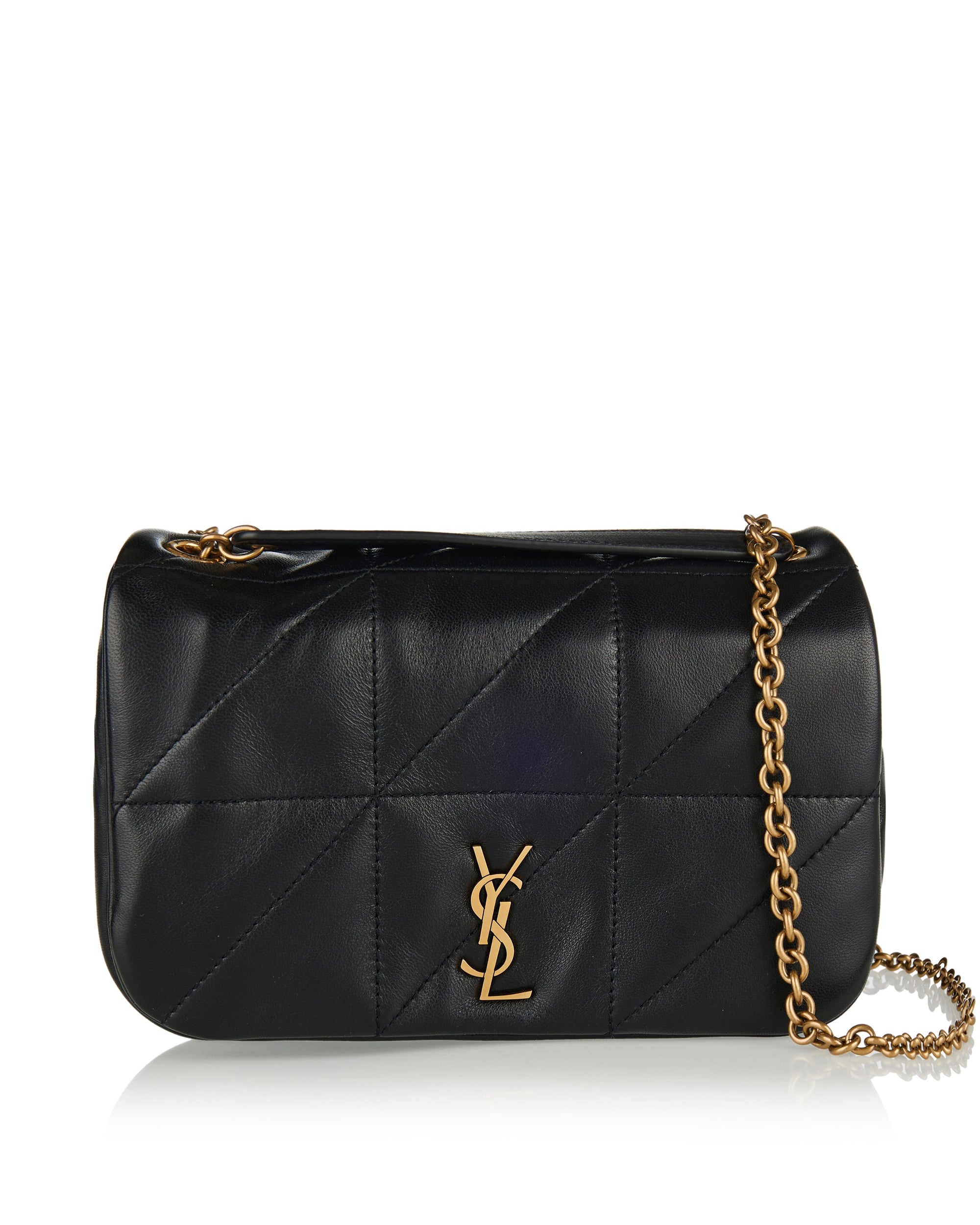 Оригінальна Jamie 4.3 Mini Leather Shoulder Bag Saint laurent – боковий вид