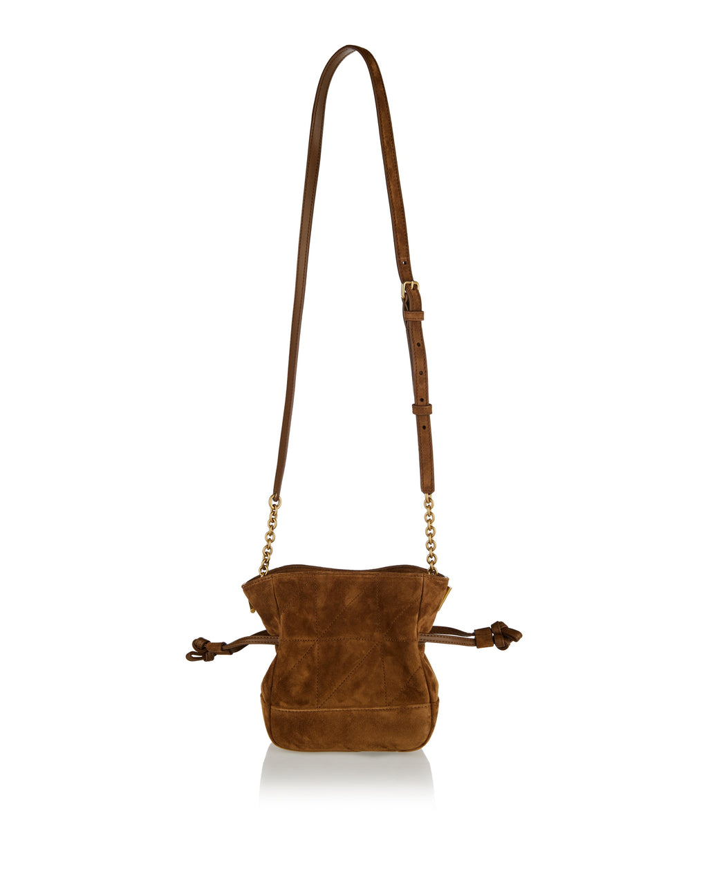 Оригінальна Jamie Mini Suede Shoulder Pouch Saint laurent – детальний вид