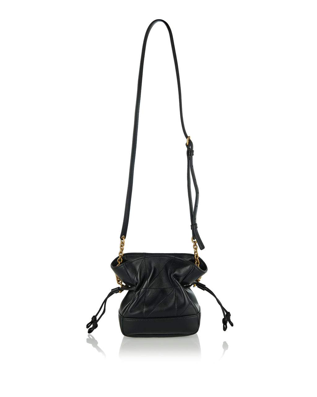 Оригінальна Jamie Mini Leather Shoulder Pouch Saint laurent – детальний вид