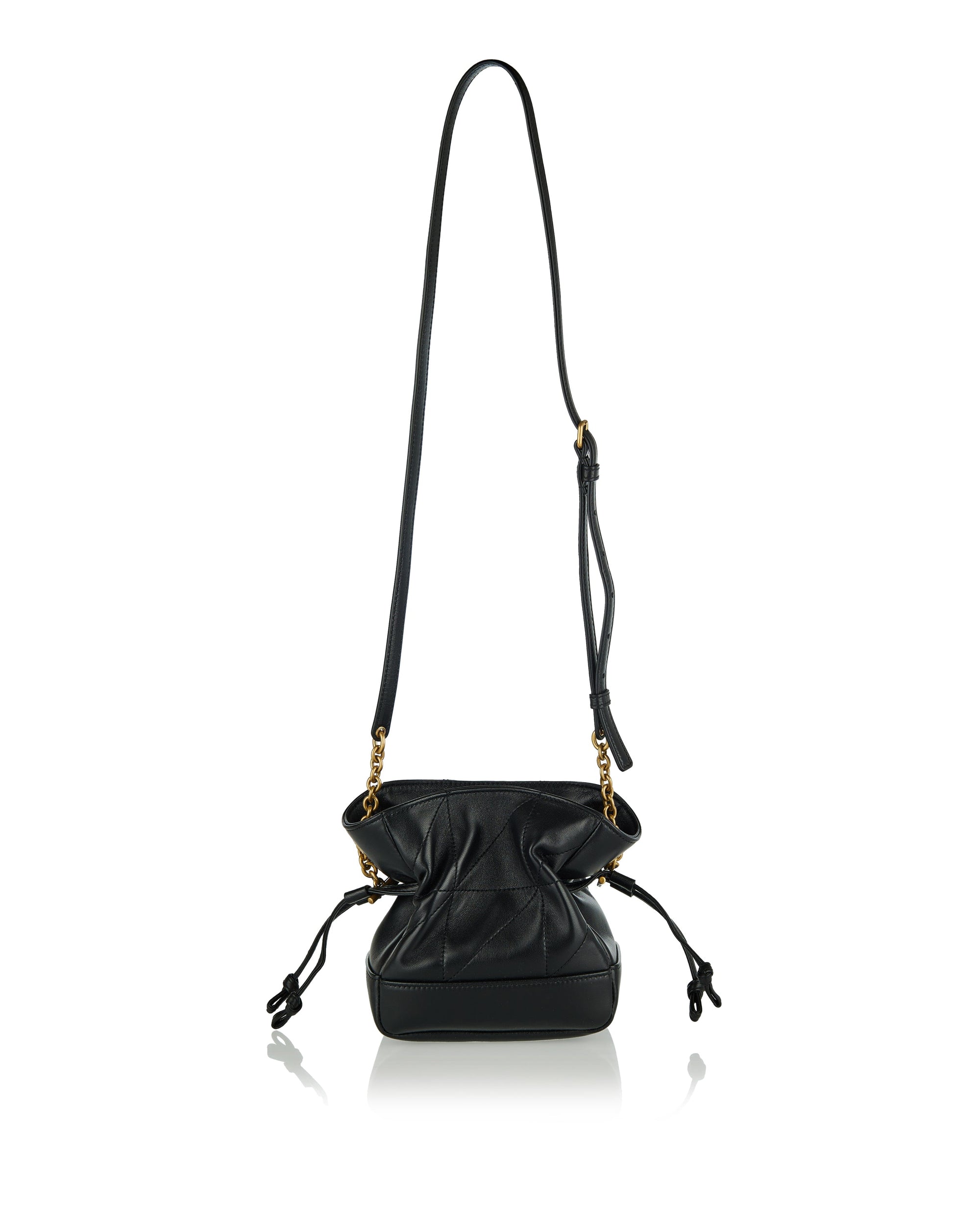 Оригінальна Jamie Mini Leather Shoulder Pouch Saint laurent – детальний вид
