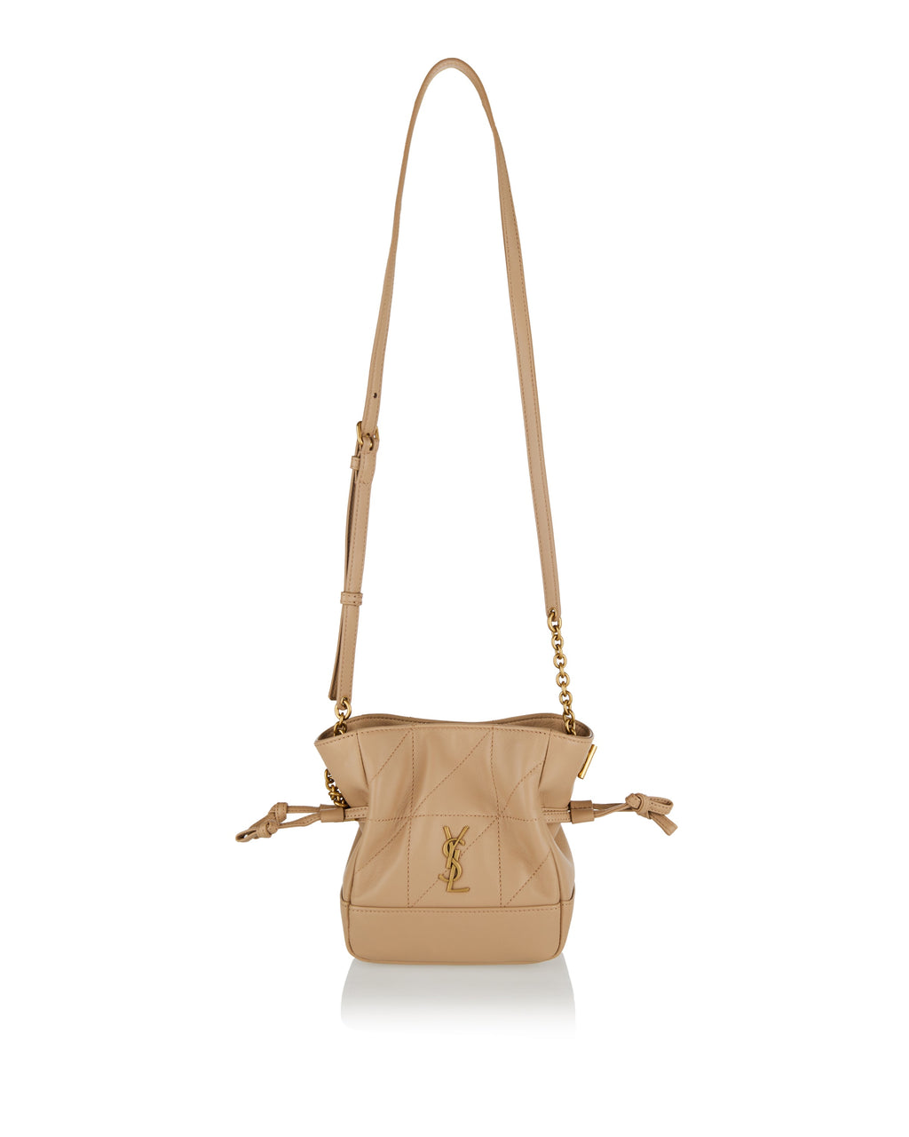 Jamie Mini Quilted Leather Shoulder Pouch Saint laurent оригінал – Купити в Україні – боковий вид