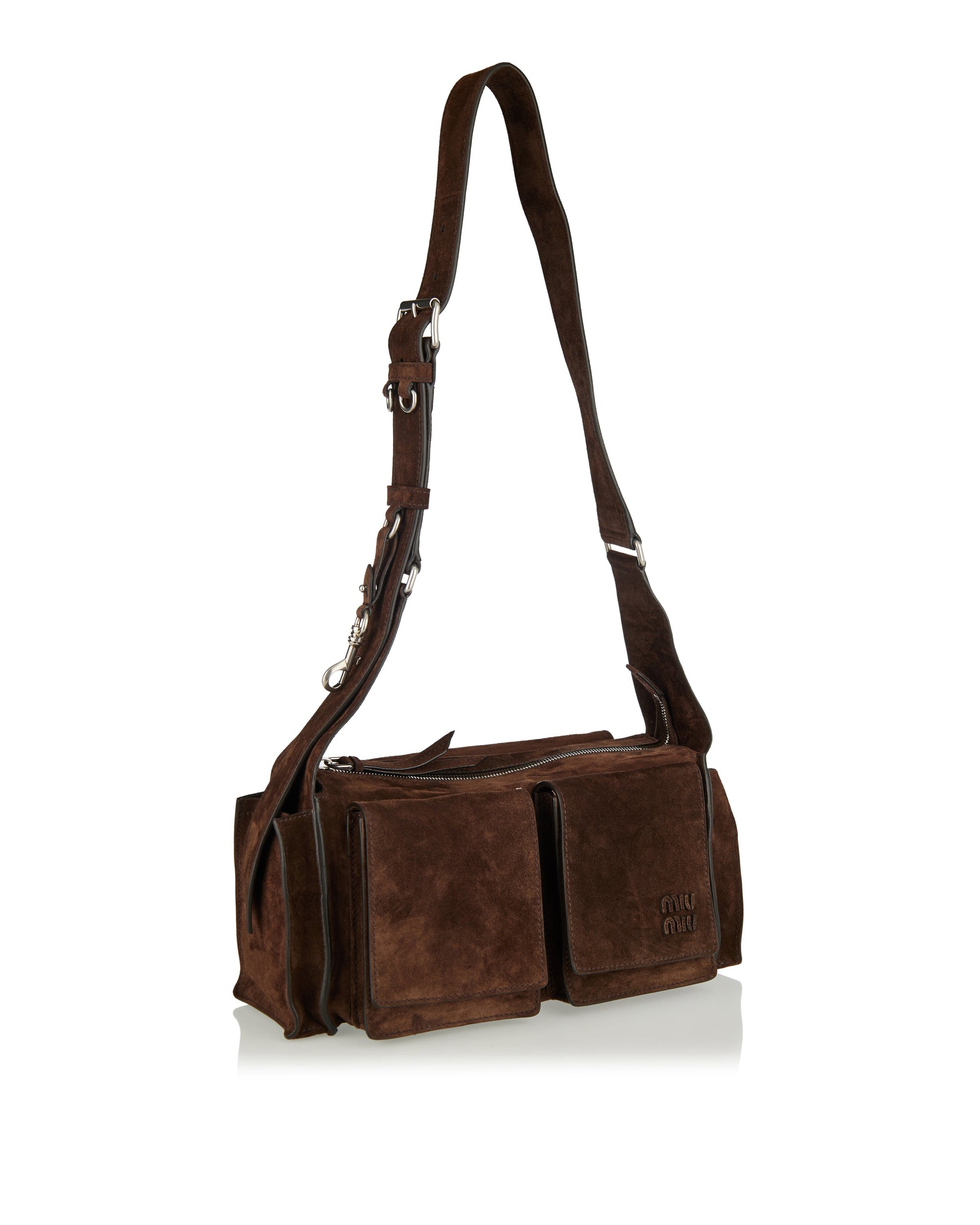 Utilitaire Shoulder Bag Miu miu оригінал – Купити в Україні – вид ззаду