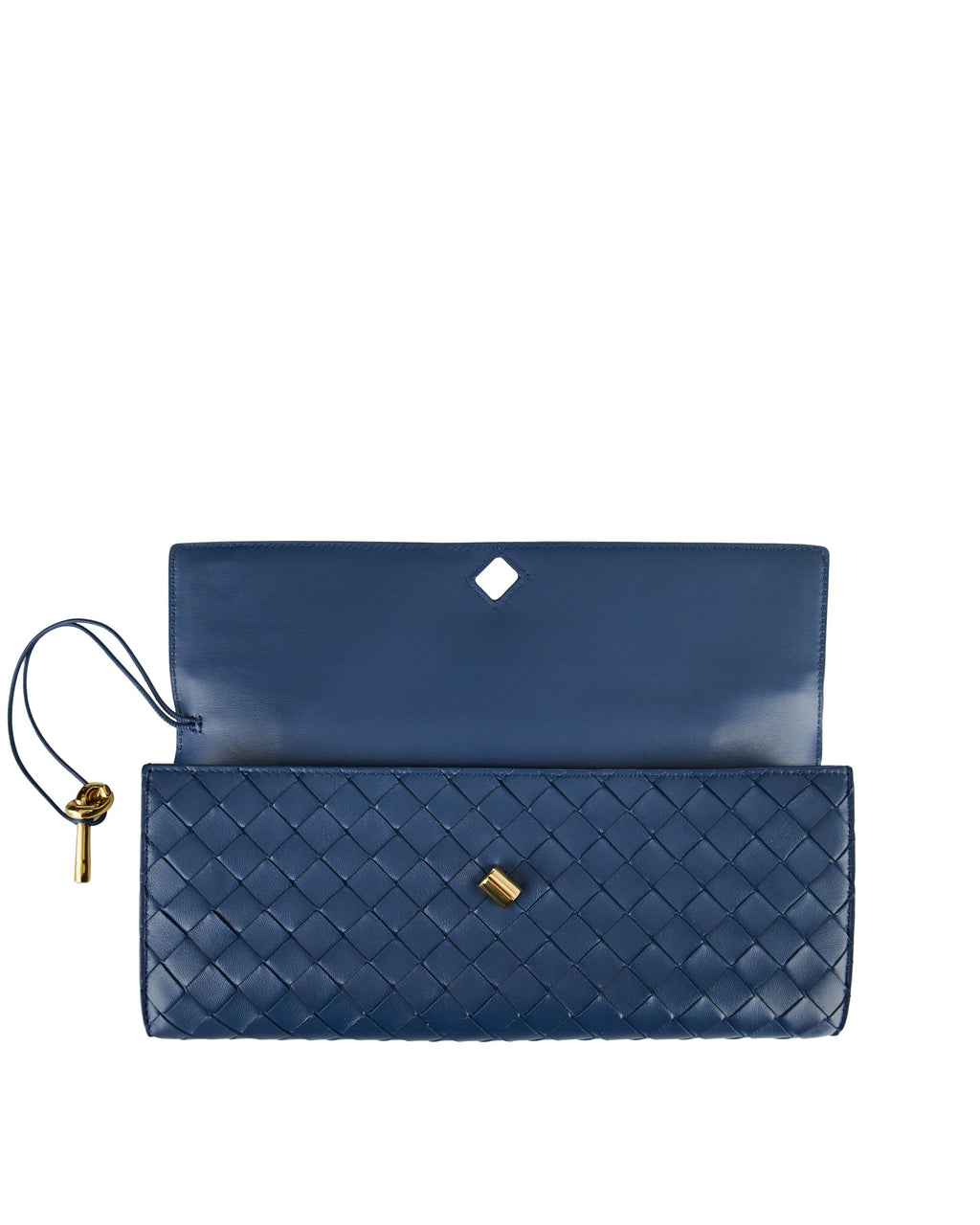 Andiamo Leather Clutch Bottega veneta – Гарантія оригінальності – збільшений вид