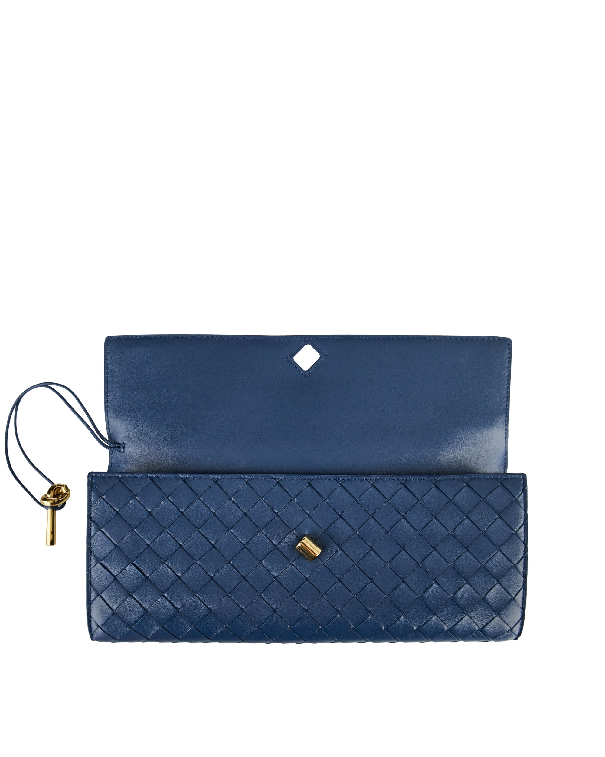 Andiamo Leather Clutch Bottega veneta – Гарантія оригінальності – збільшений вид