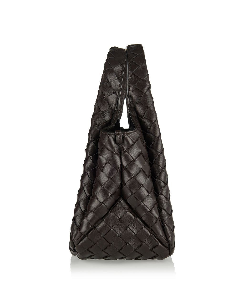 Small Campana Shoulder Bag Bottega veneta – Гарантія оригінальності – вид ззаду
