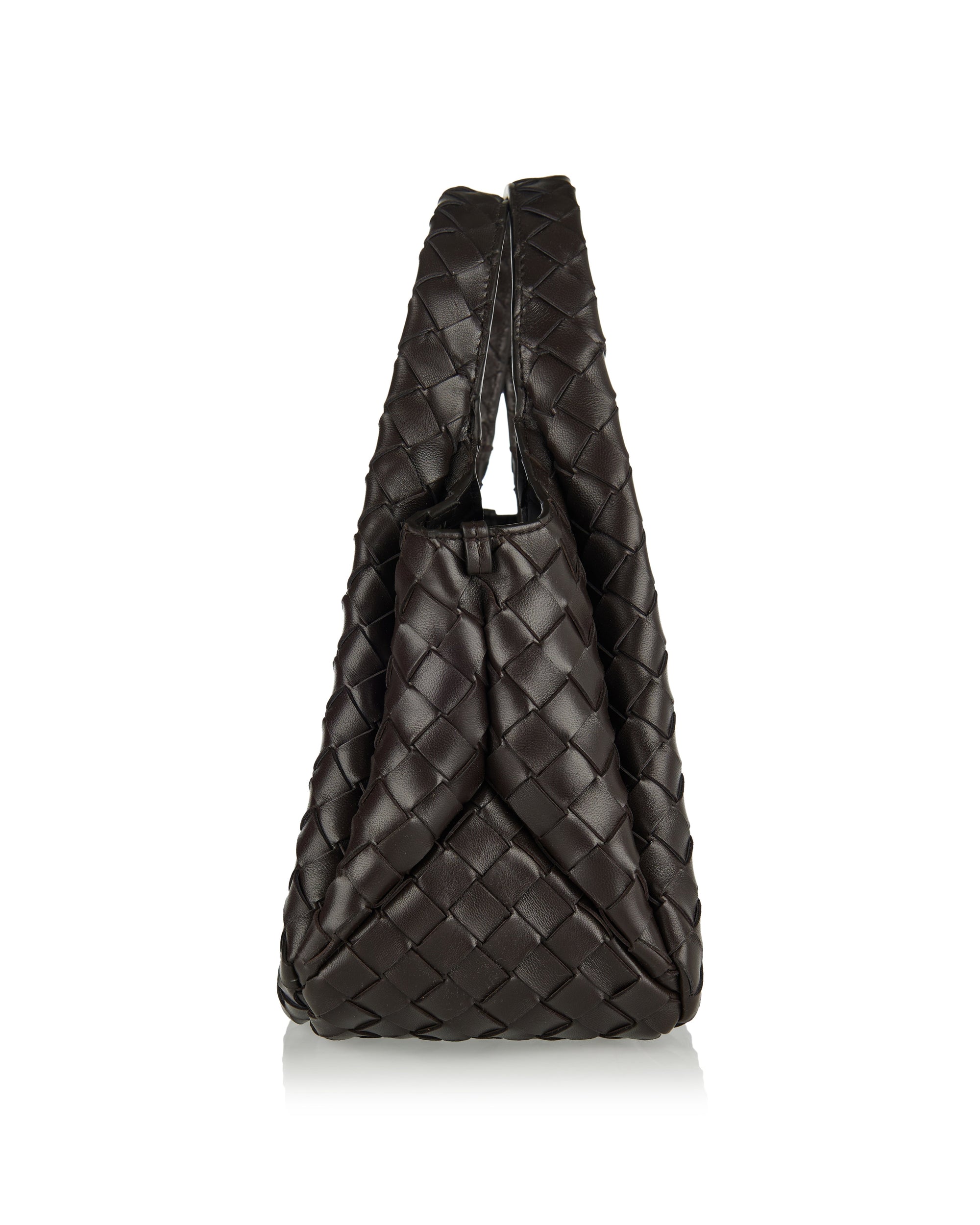 Small Campana Shoulder Bag Bottega veneta – Гарантія оригінальності – вид ззаду