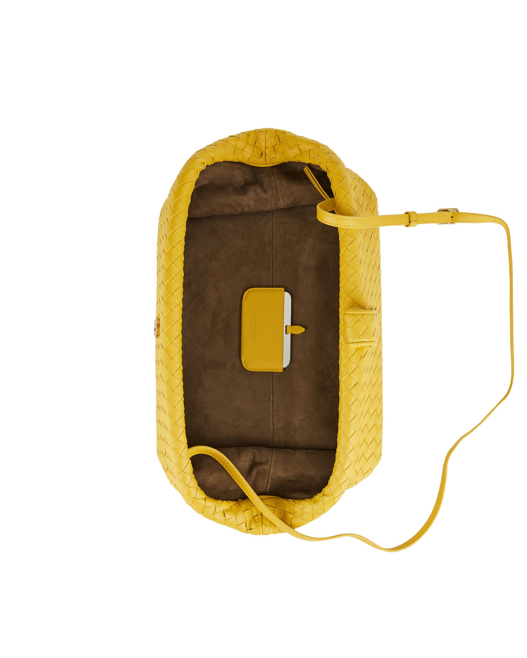 Lauren 1979 Intrecciato Leather Clutch Bottega veneta – Гарантія оригінальності – детальний вид
