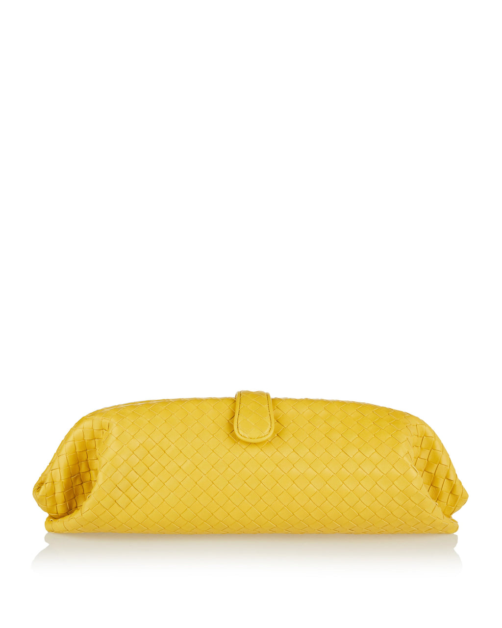 Lauren 1979 Intrecciato Leather Clutch Bottega veneta – Гарантія оригінальності – боковий вид
