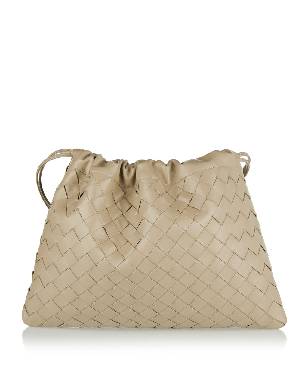 Оригінальна Dustbag Intrecciato Leather Pouch Bottega veneta – боковий вид