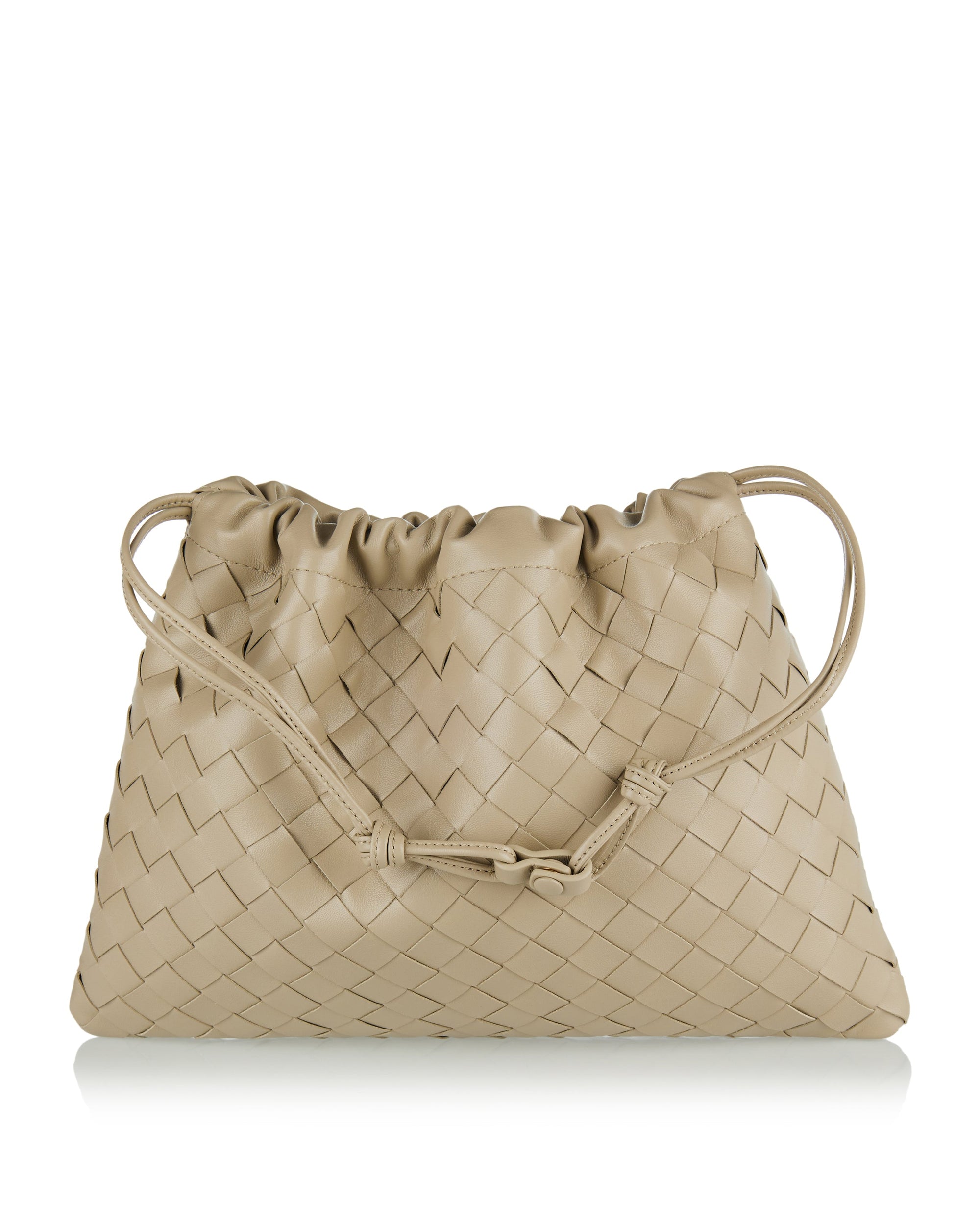 Оригінальна Dustbag Intrecciato Leather Pouch Bottega veneta – детальний вид