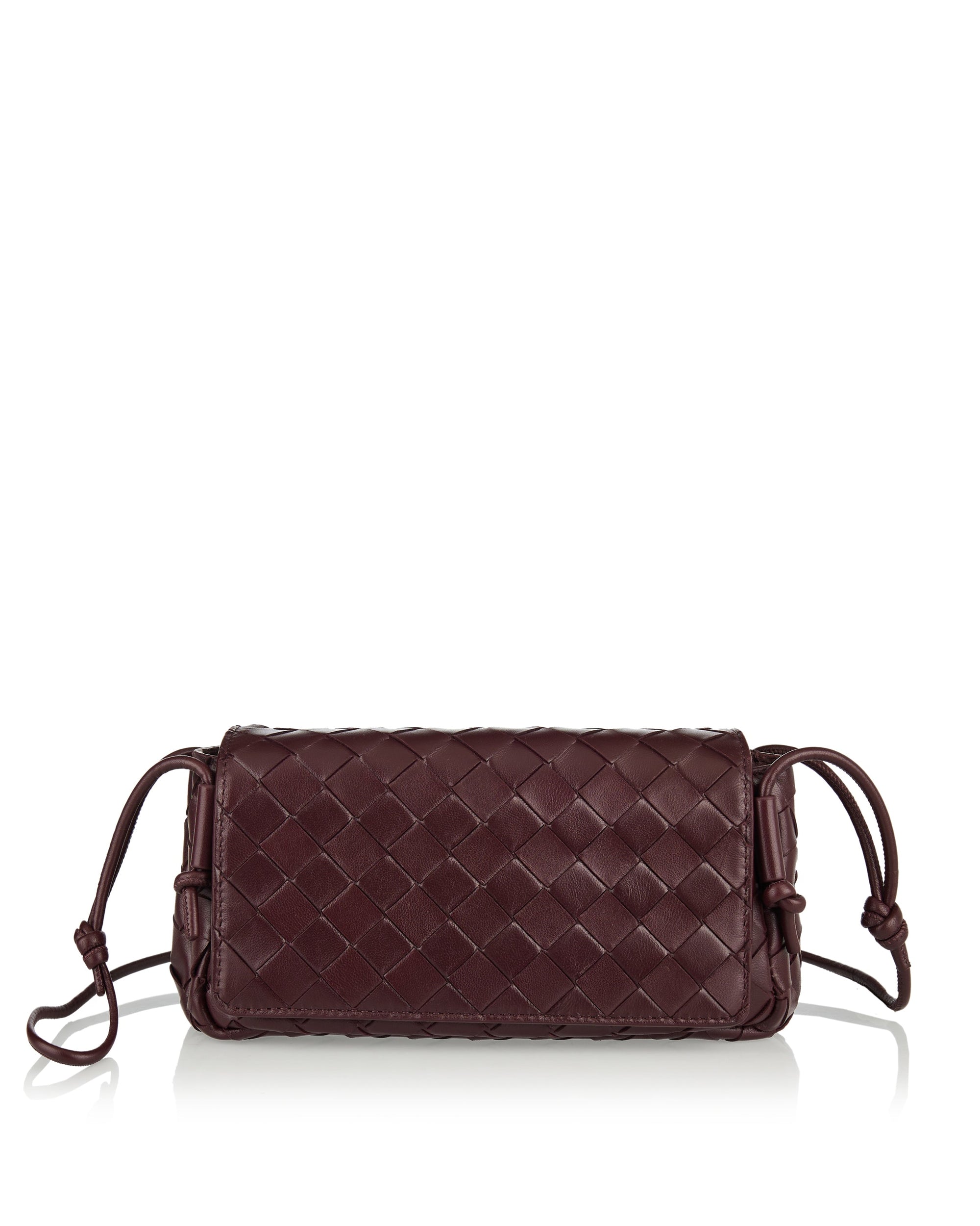 Notturno Intrecciato Pouch Bottega veneta – Гарантія оригінальності – боковий вид