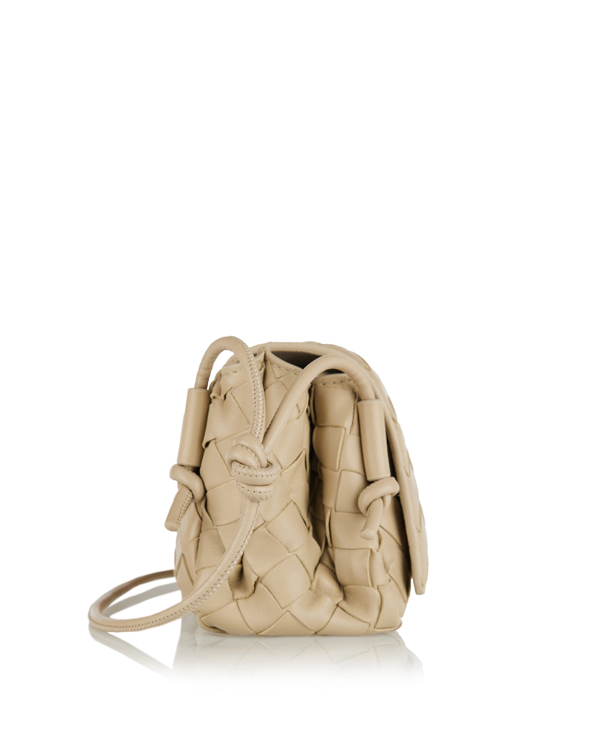 Оригінальна Notturno Leather Shoulder Bag Bottega veneta – детальний вид