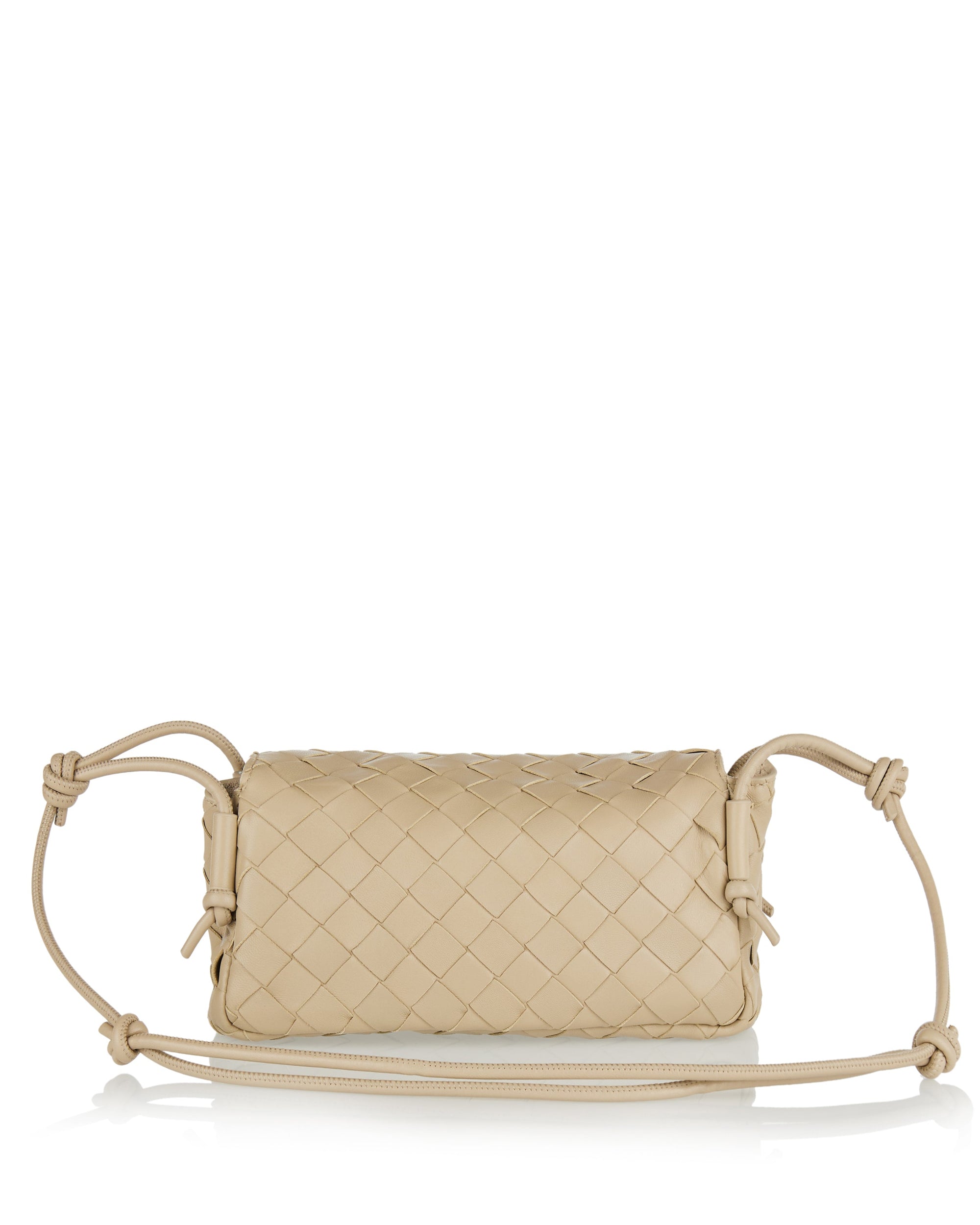 Оригінальна Notturno Leather Shoulder Bag Bottega veneta – збільшений вид