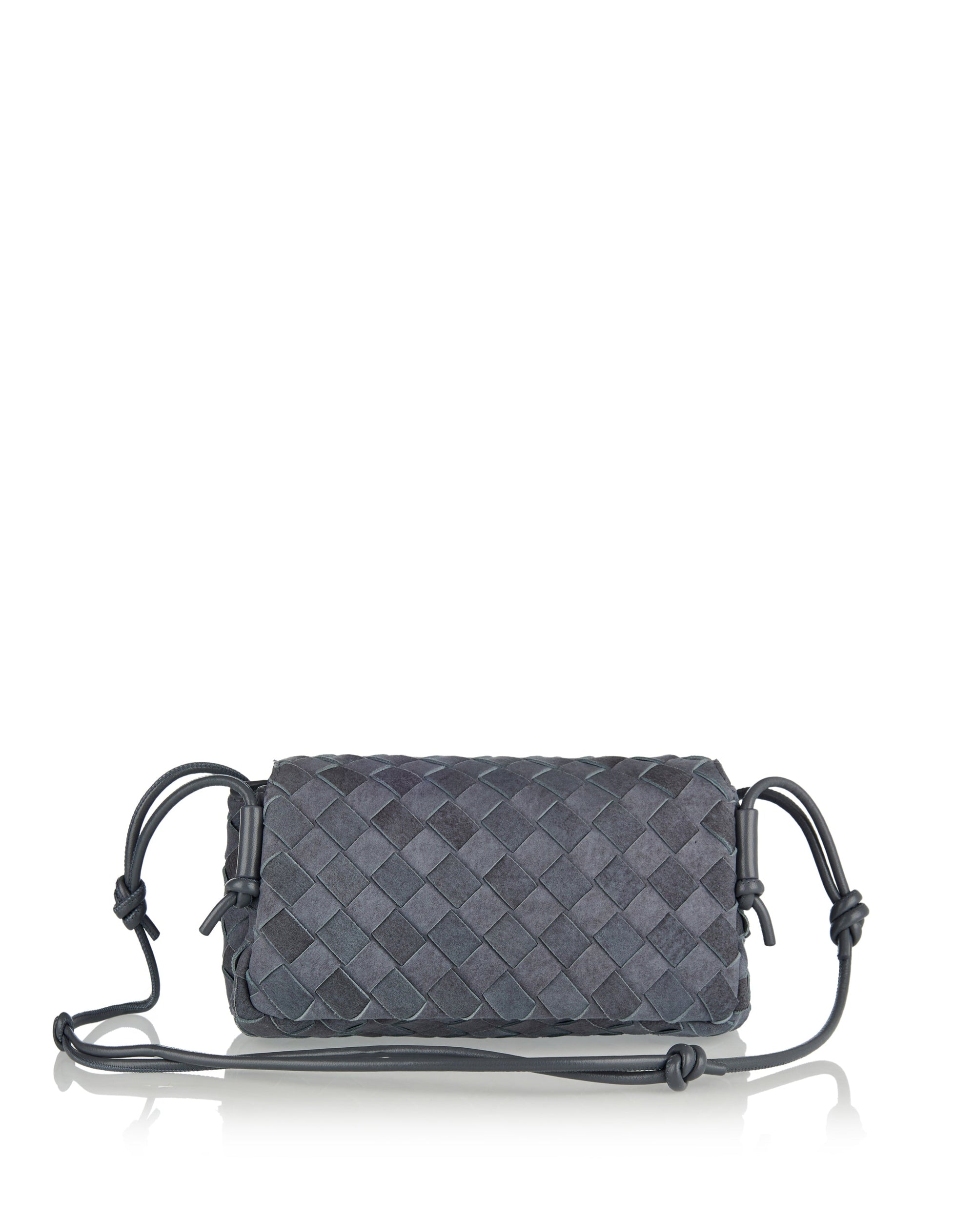 Оригінальна Notturno Intrecciato Suede Bag Bottega veneta – детальний вид