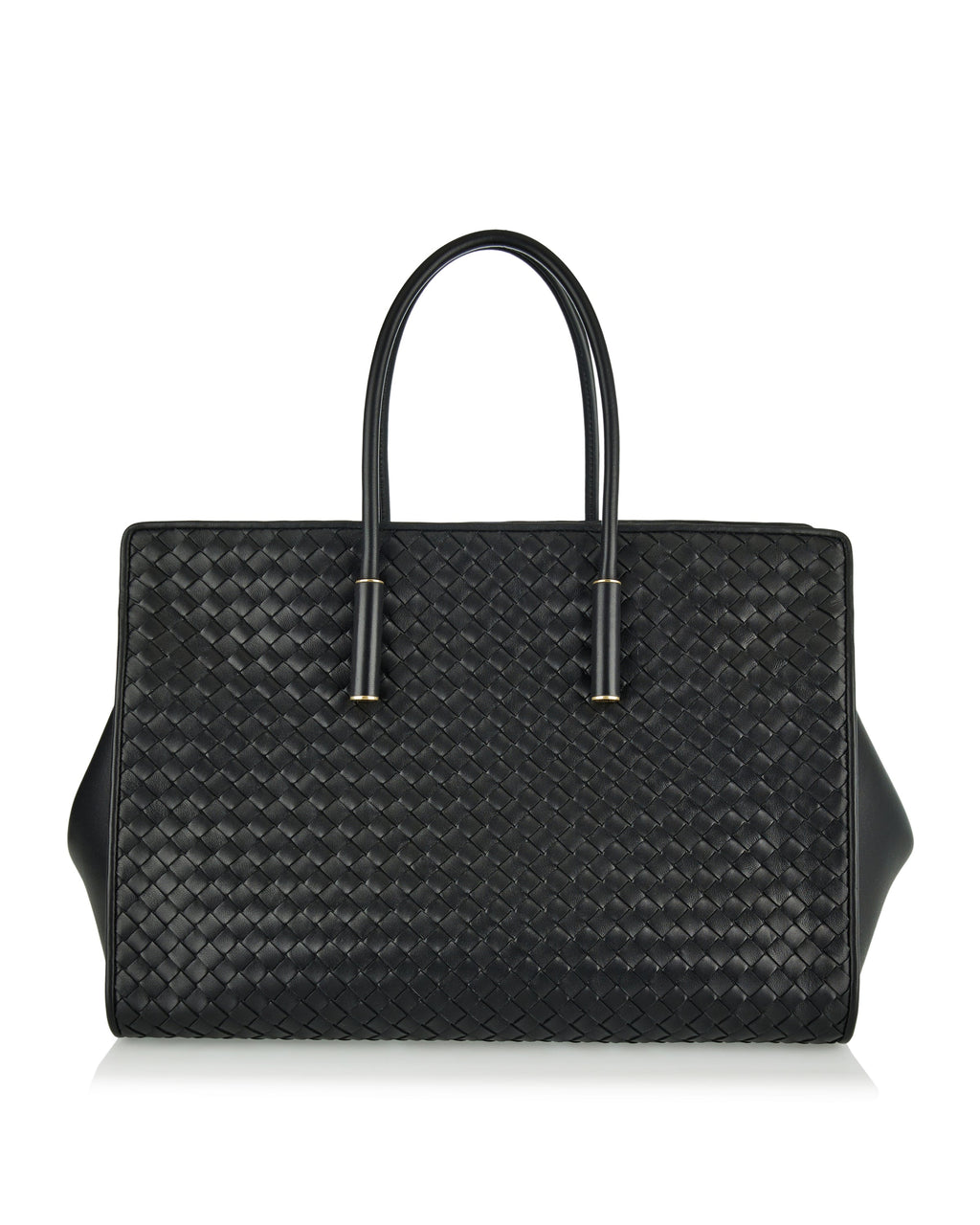Barbara Leather Tote Bottega veneta – Гарантія оригінальності – боковий вид