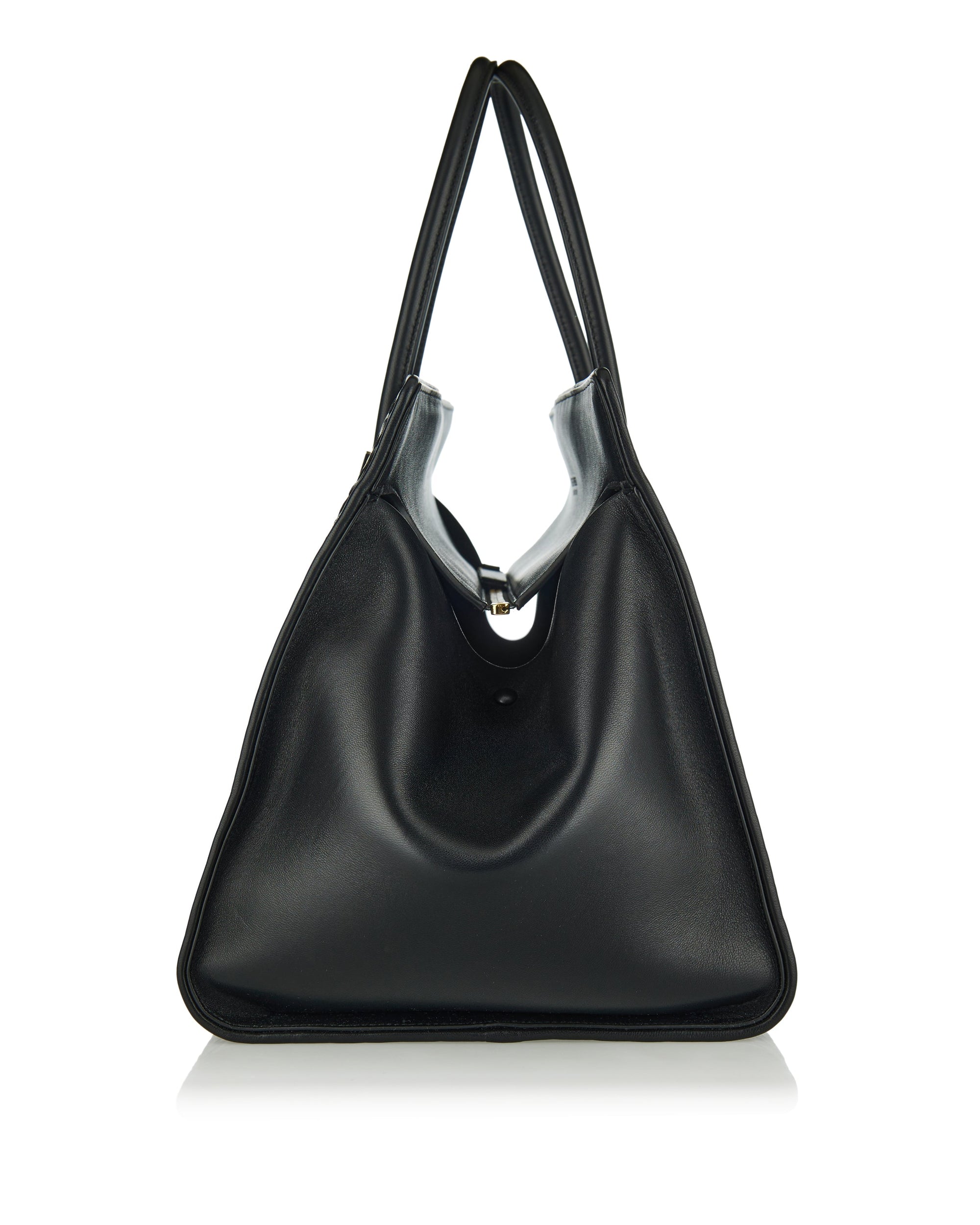 Barbara Leather Tote Bottega veneta – Гарантія оригінальності – вид ззаду