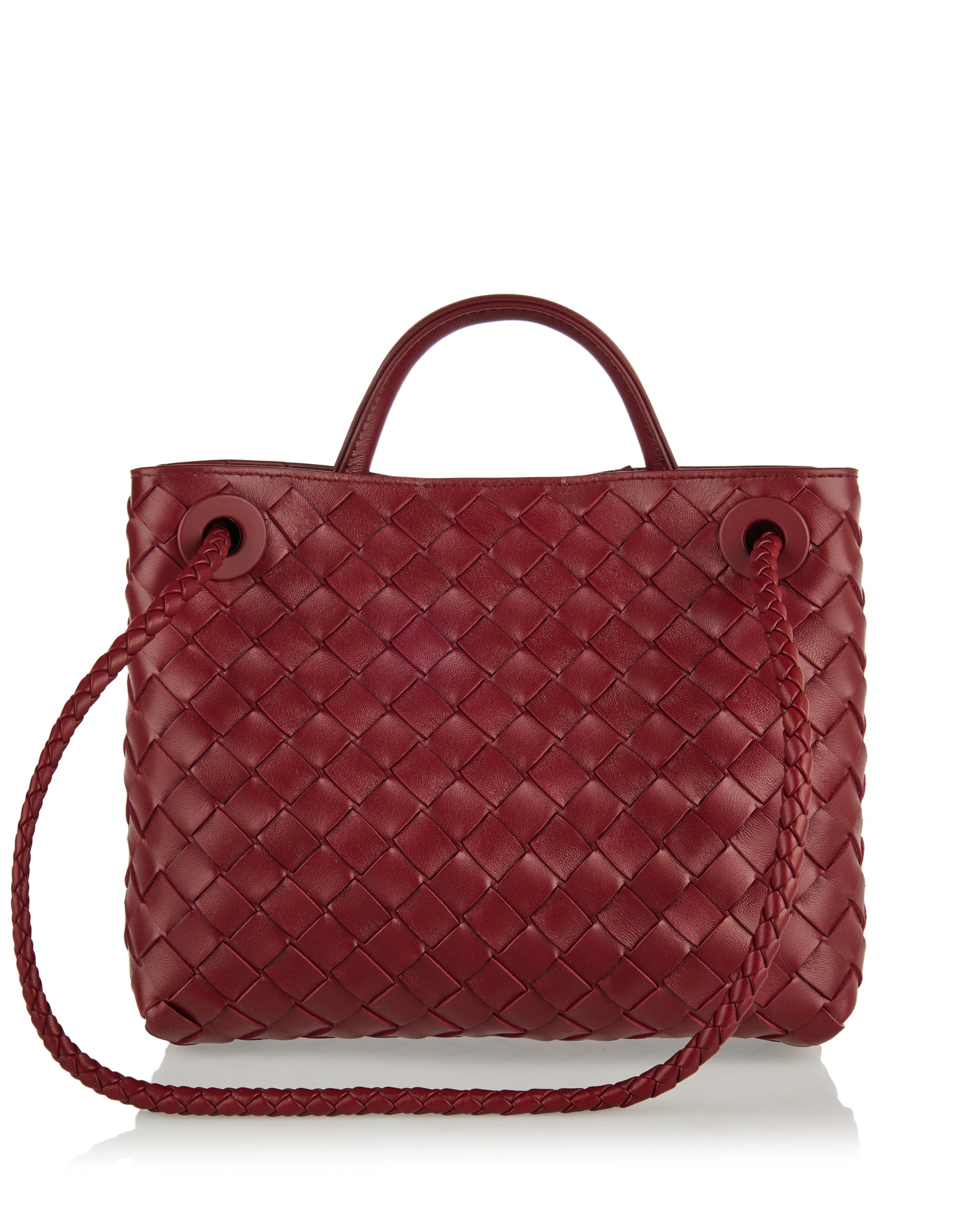 Andiamo Small Leather Bag Bottega veneta – Гарантія оригінальності – детальний вид