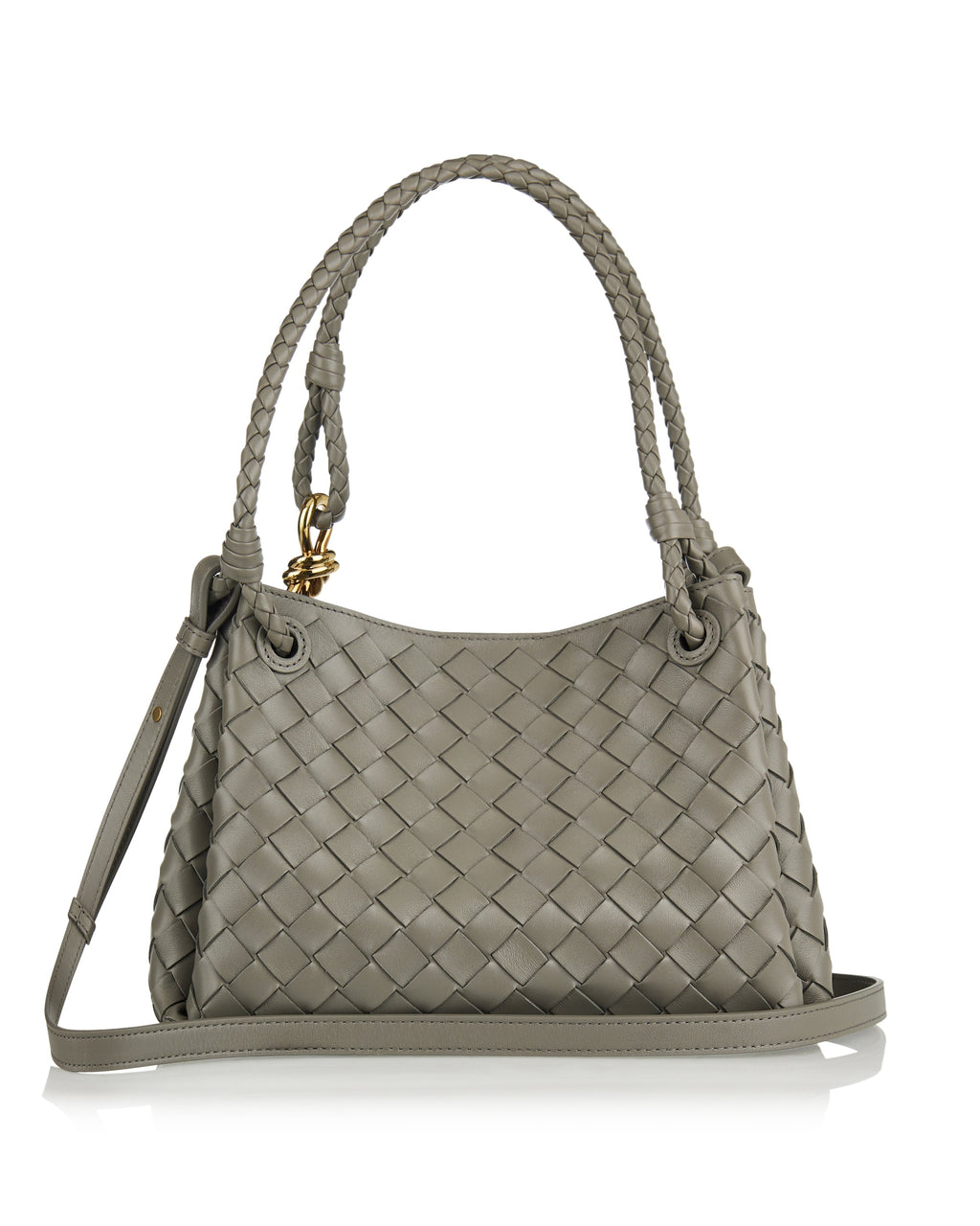 Оригінальна Parachute Intrecciato Medium Shoulder Bag Bottega veneta – детальний вид
