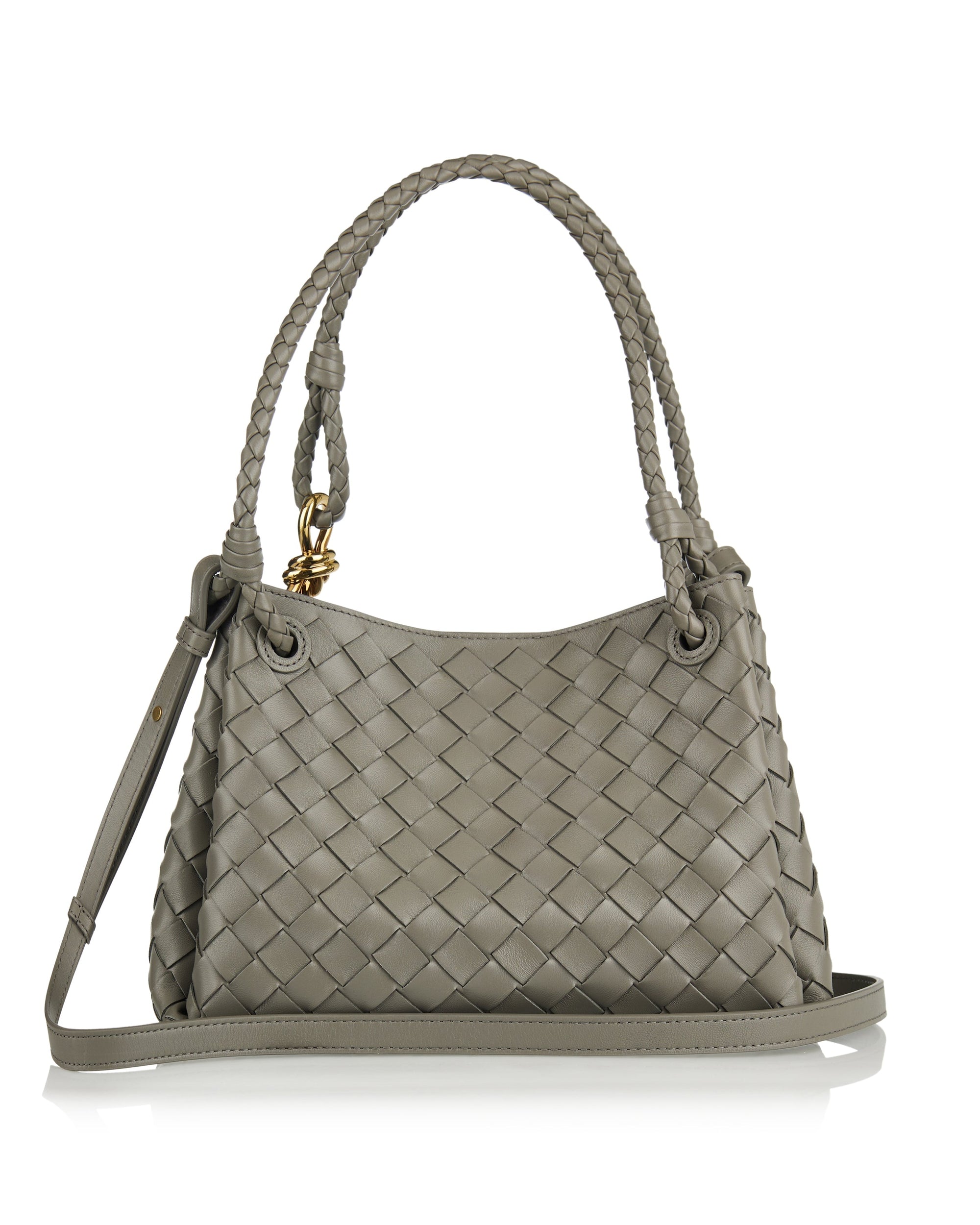 Оригінальна Parachute Intrecciato Medium Shoulder Bag Bottega veneta – детальний вид