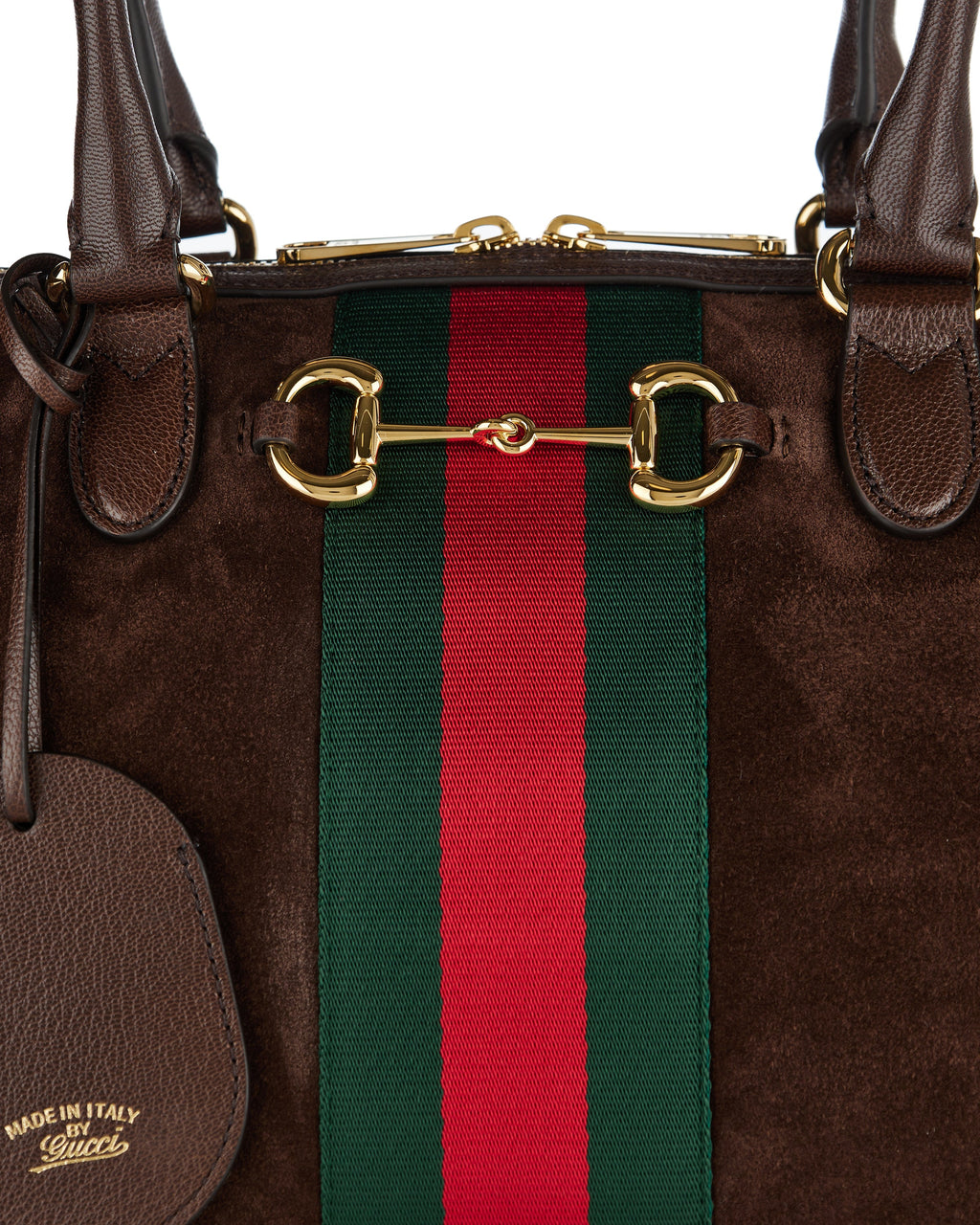 Borsetto Large Boston Suede Duffel Bag Gucci оригінал – Купити в Україні – збільшений вид