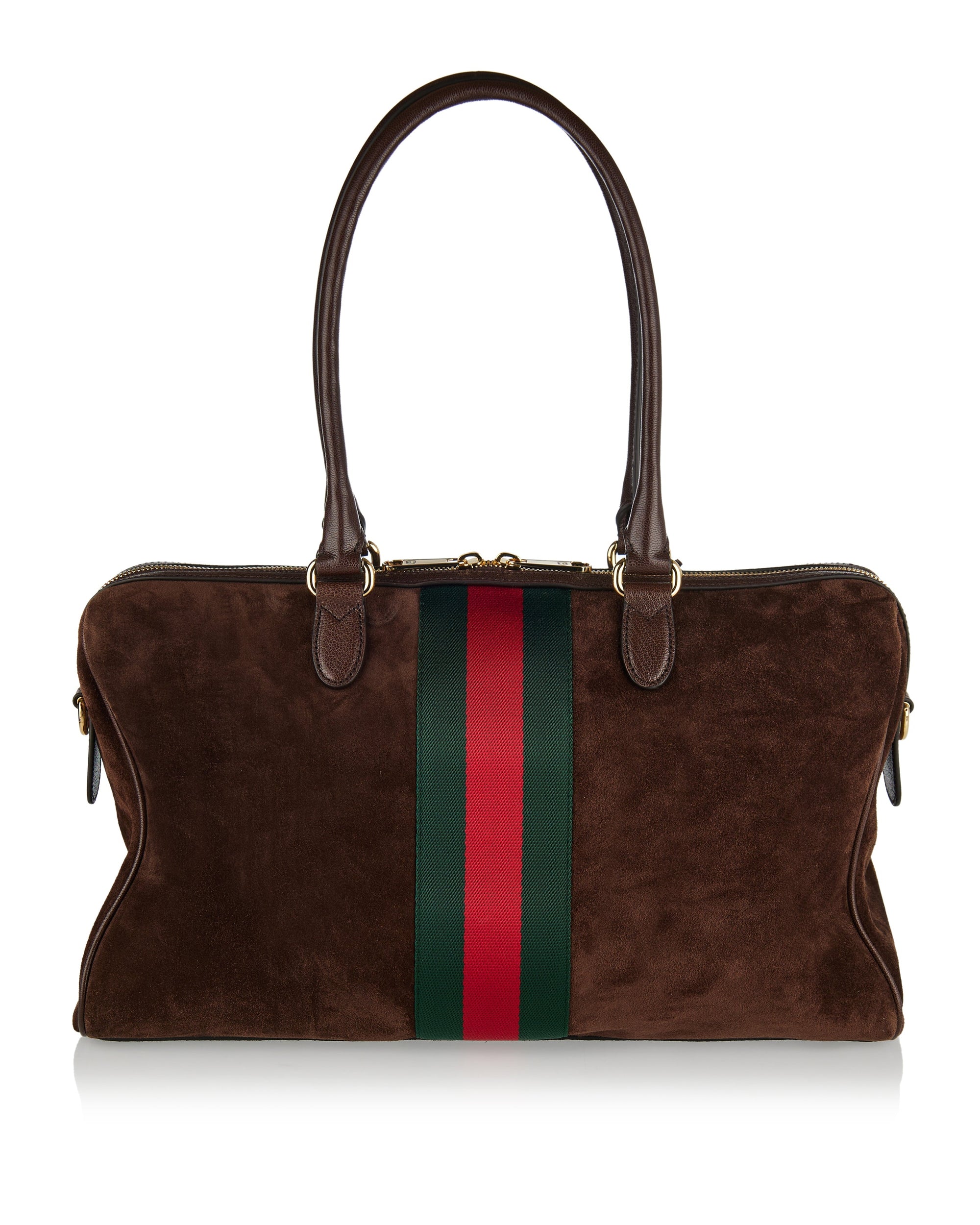 Borsetto Large Boston Suede Duffel Bag Gucci оригінал – Купити в Україні – детальний вид