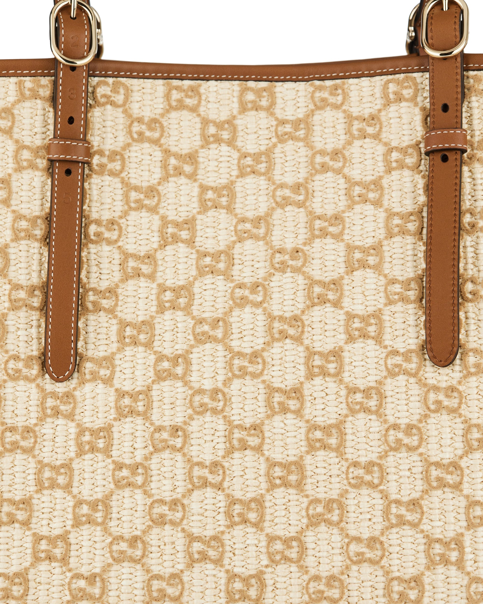 Woven Large Tote Bag Gucci – Гарантія оригінальності – детальний вид
