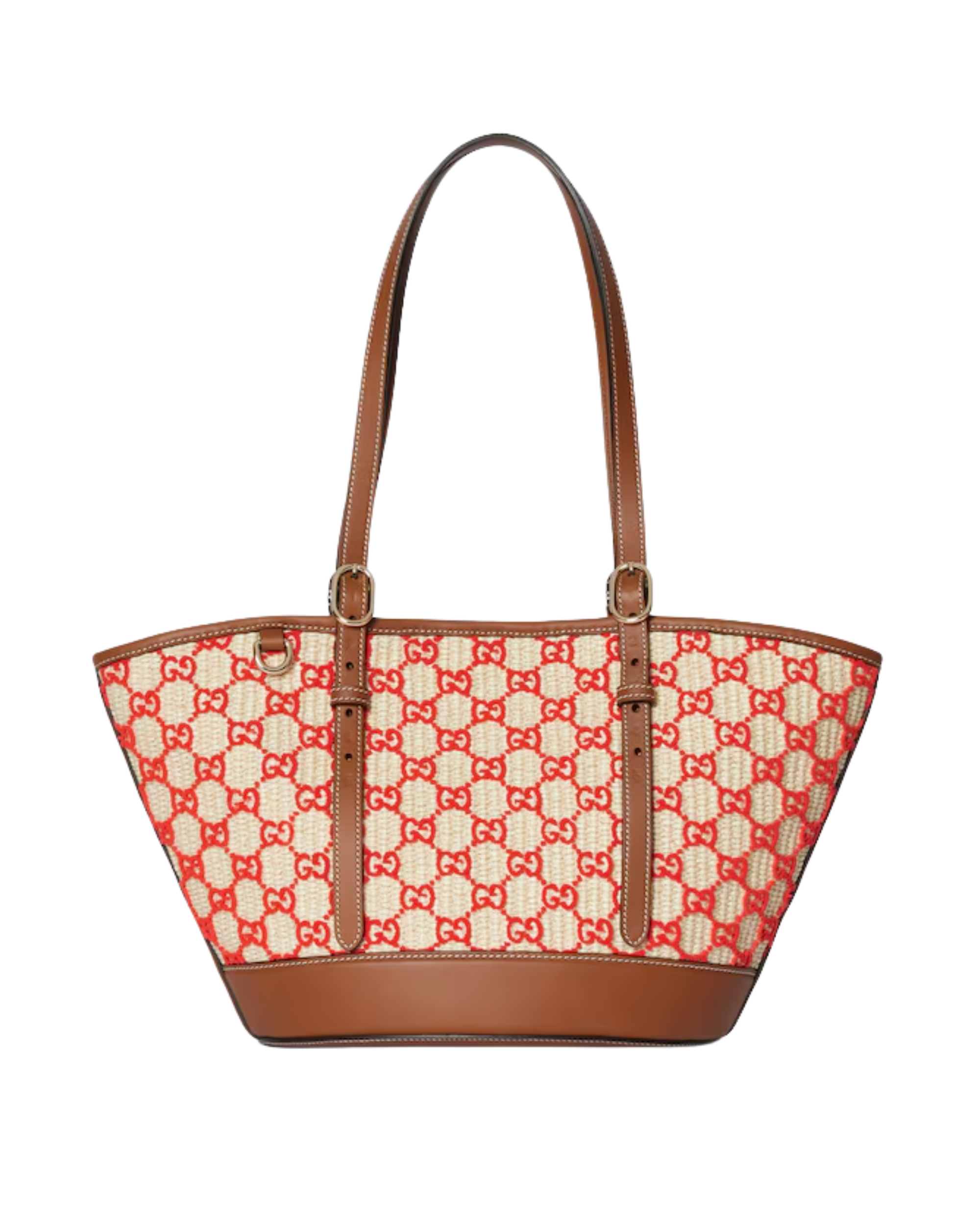 Woven Small Tote Bag Gucci – Гарантія оригінальності – боковий вид