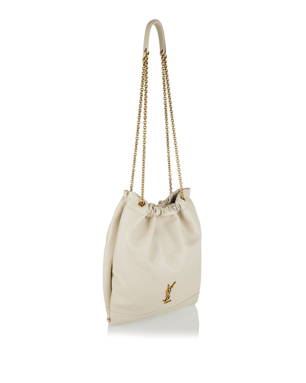 Jamie Quilted Leather Shoulder Bag Saint laurent – Гарантія оригінальності – вид ззаду