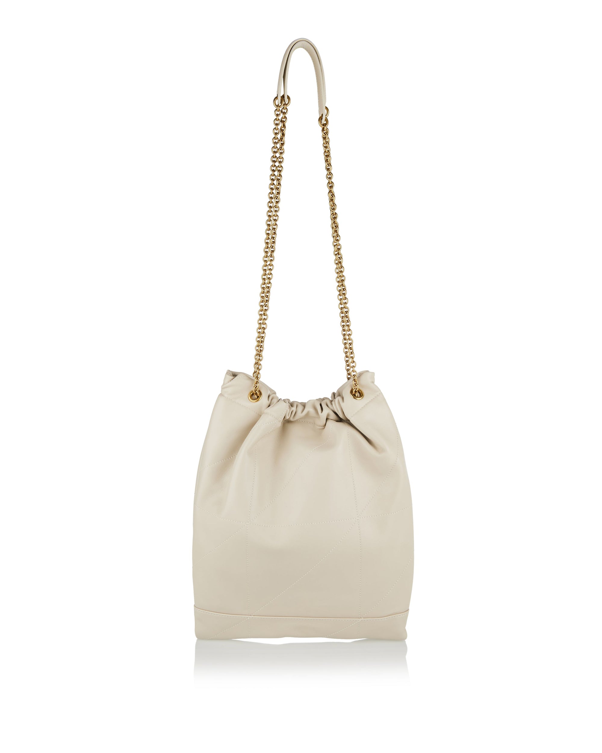 Jamie Quilted Leather Shoulder Bag Saint laurent – Гарантія оригінальності – детальний вид
