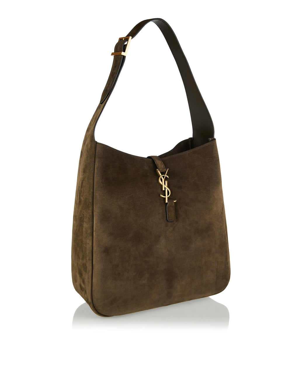 Le 5 À 7 Suede Large Leather Tote Saint laurent – Гарантія оригінальності – вид ззаду