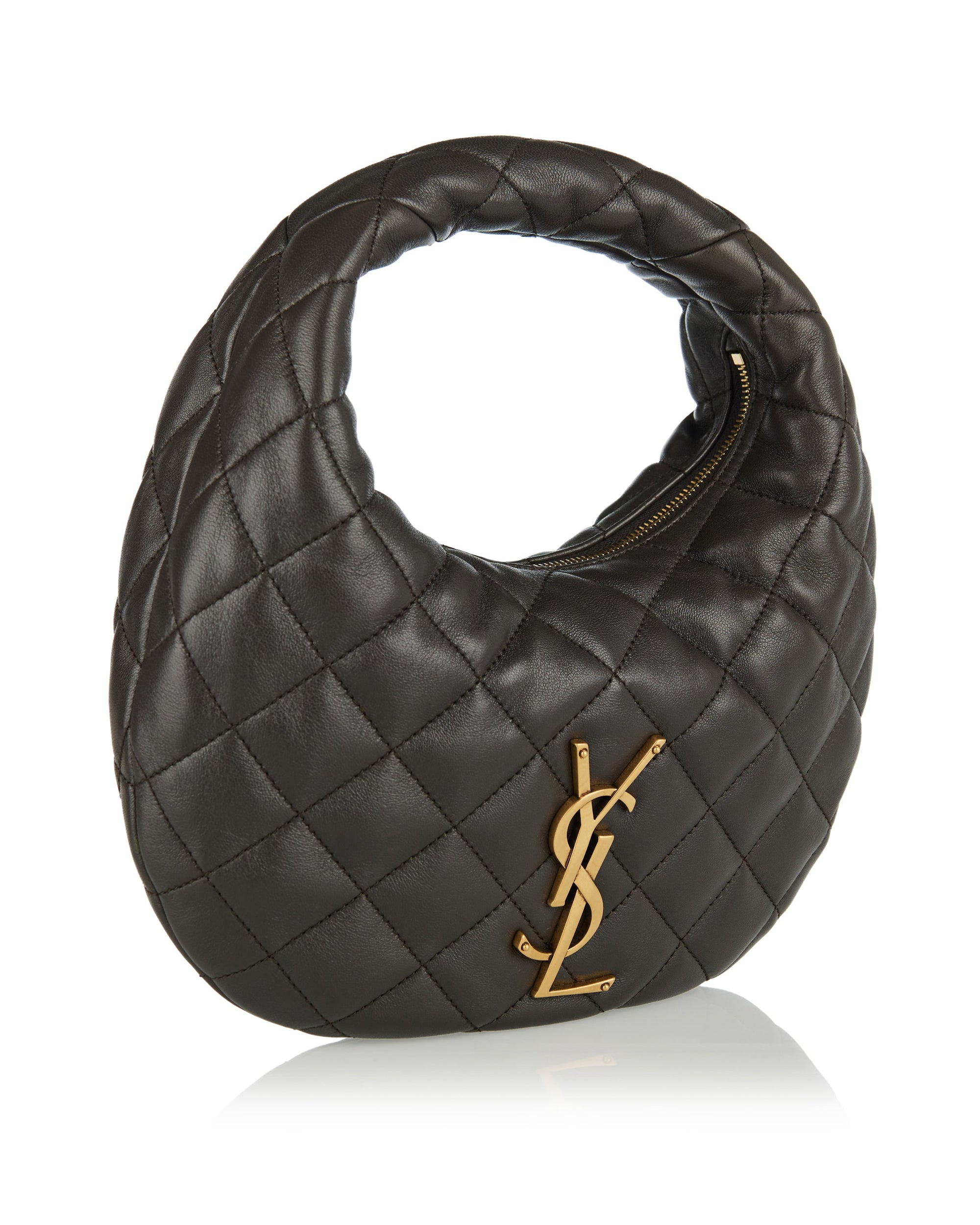 Icarino Quilted Leather Bag Saint laurent оригінал – Купити в Україні – вид ззаду
