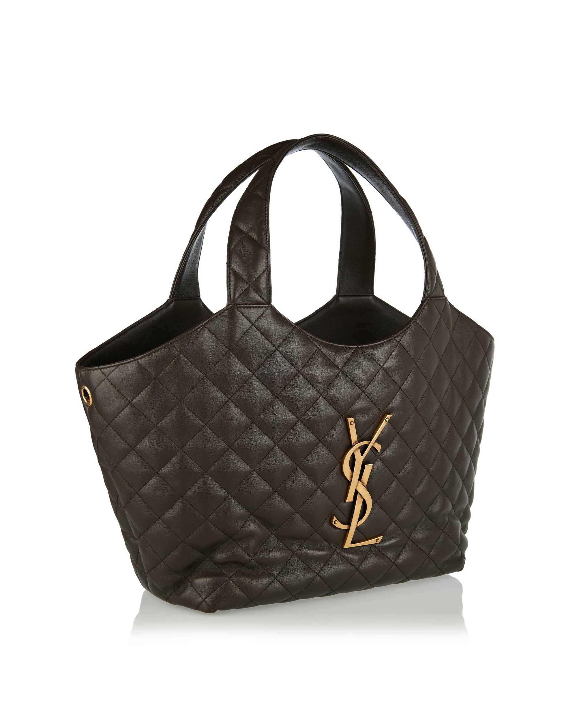 Оригінальна Icare Medium Quilted Leather Bag Saint laurent – вид ззаду