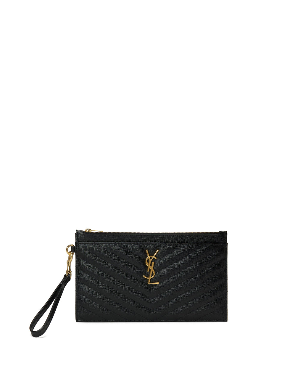 Оригінальна Cassandre Matelassé Large Pouch Saint laurent – боковий вид