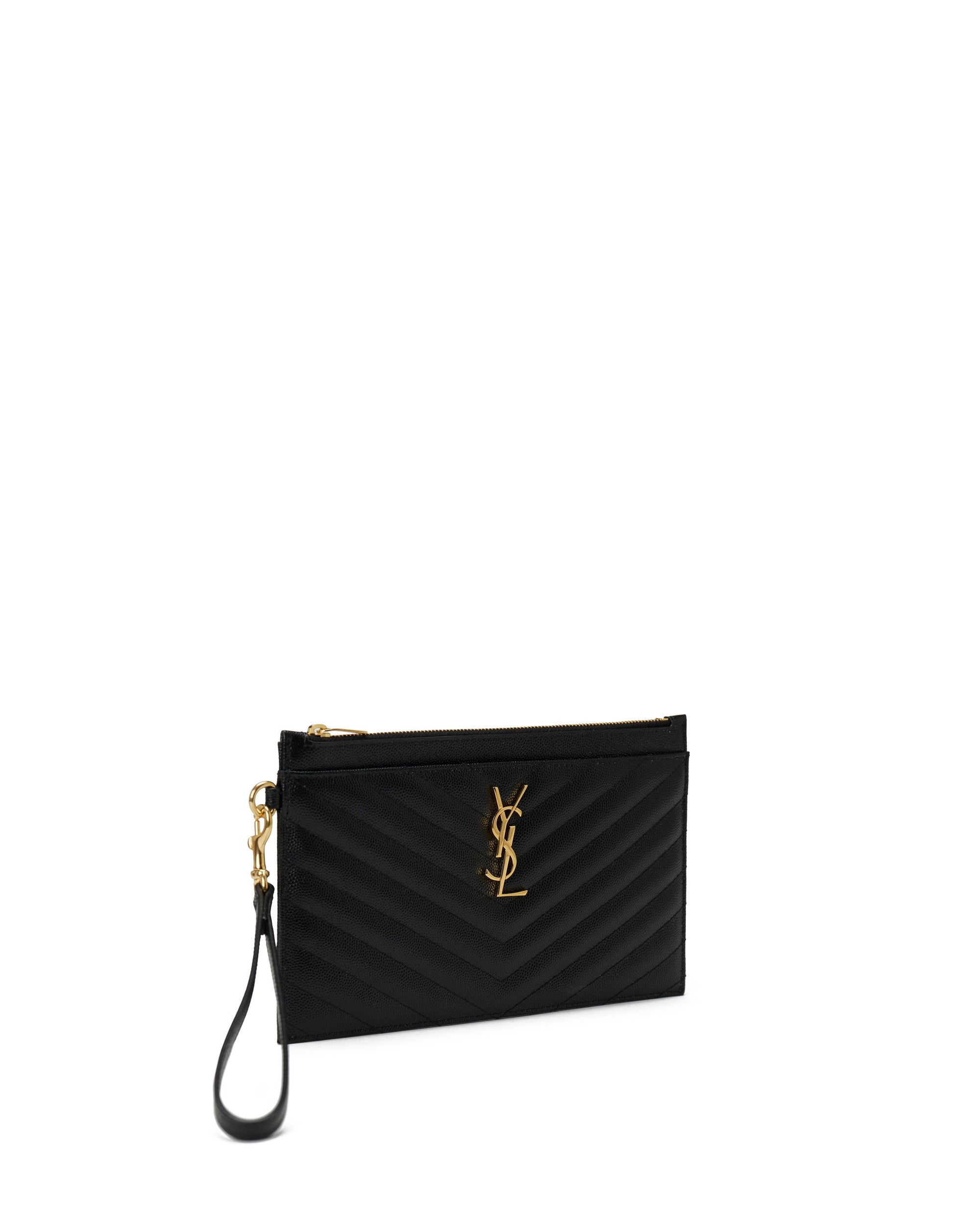 Оригінальна Cassandre Matelassé Large Pouch Saint laurent – вид ззаду