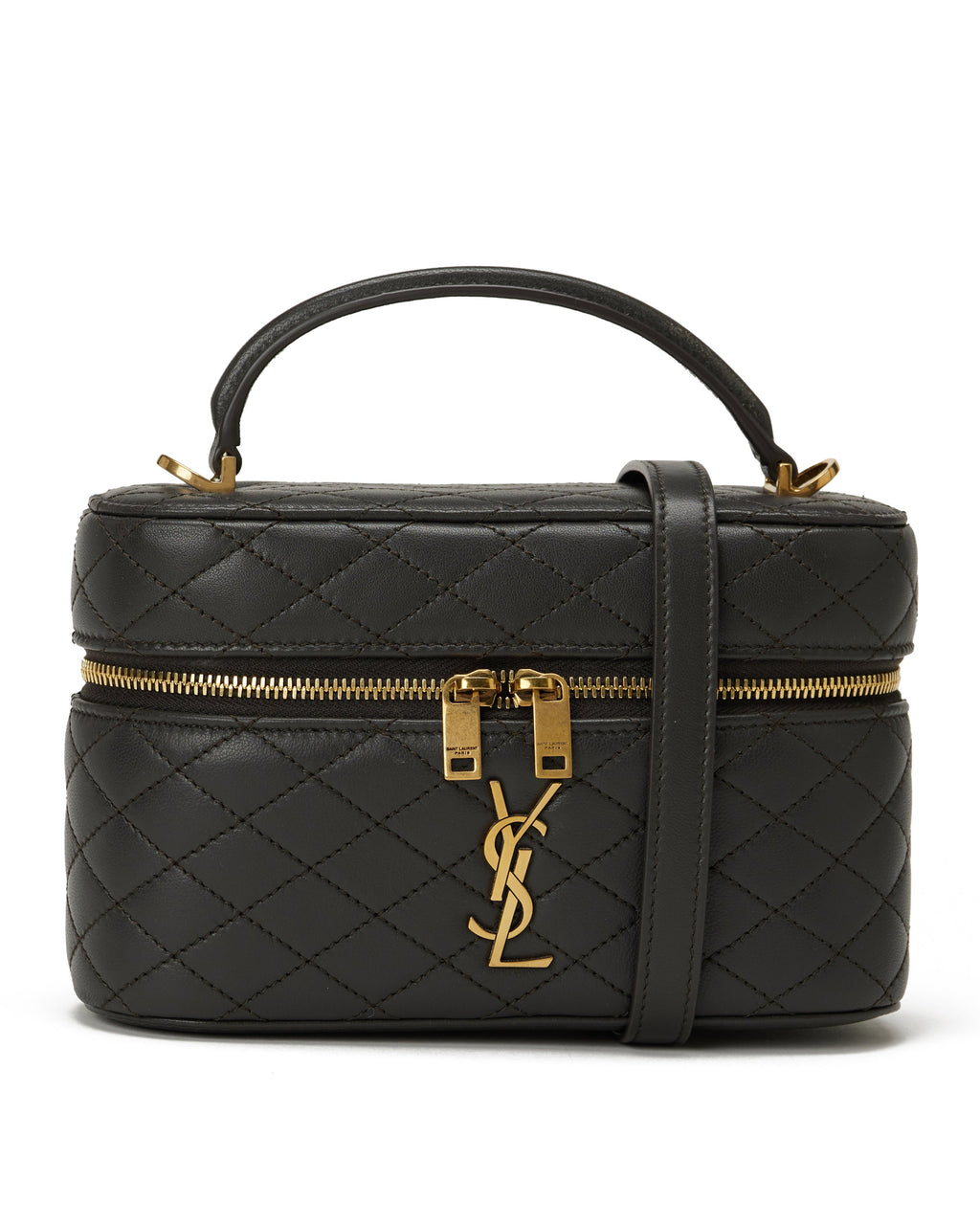 Gaby Mini Vanity Bag Saint laurent – Гарантія оригінальності – боковий вид