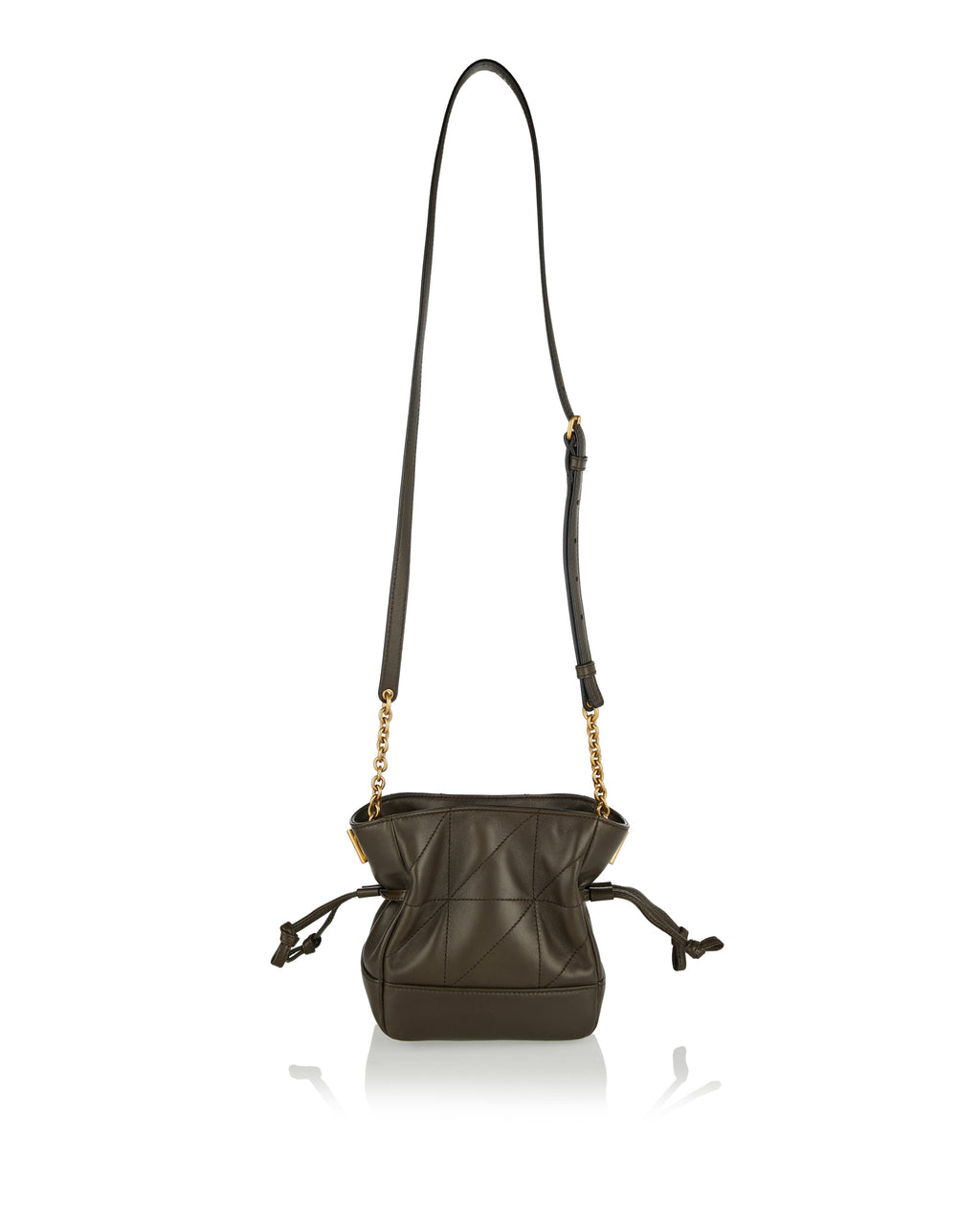 Оригінальна Jamie Mini Leather Shoulder Pouch Saint laurent – детальний вид