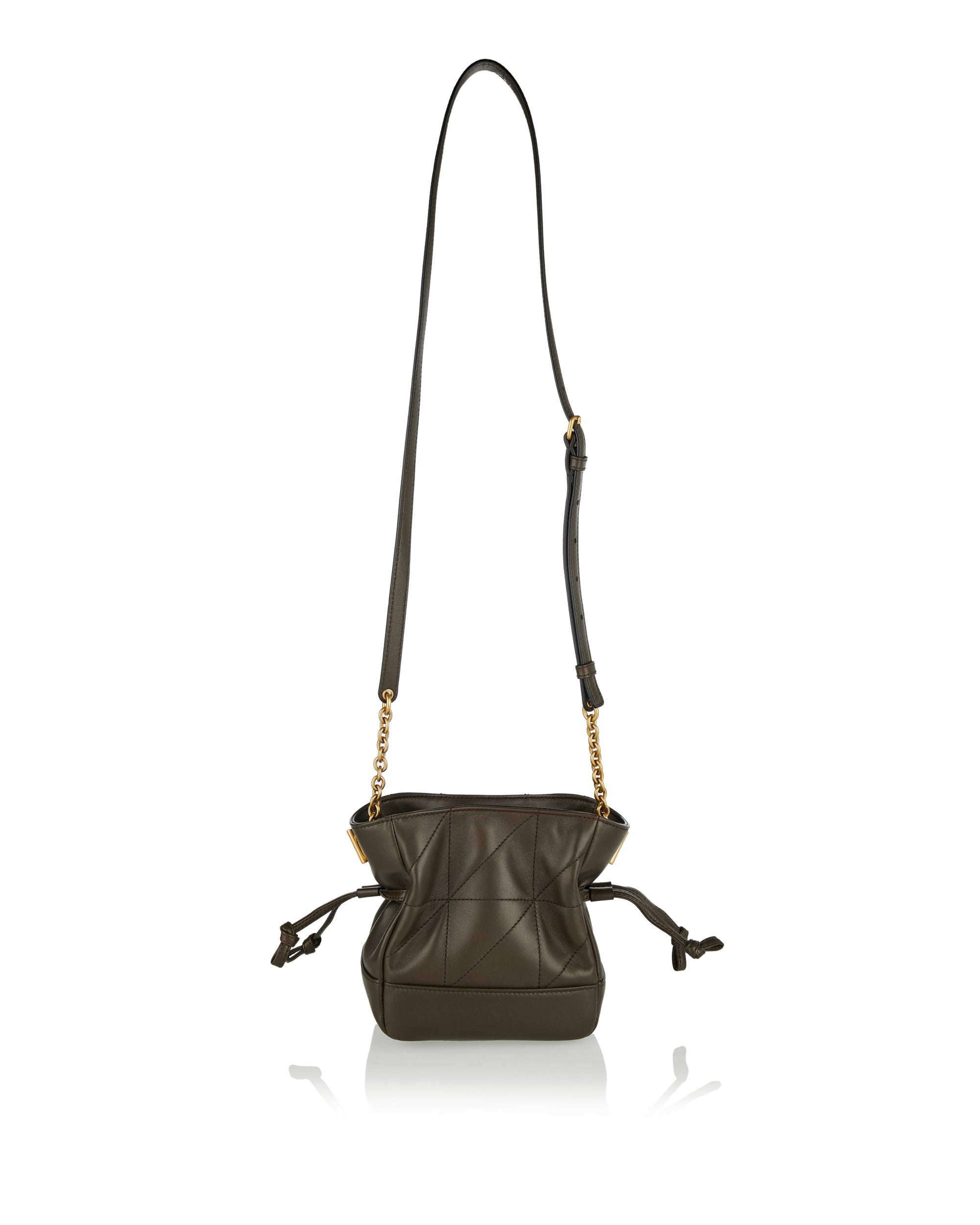 Оригінальна Jamie Mini Leather Shoulder Pouch Saint laurent – детальний вид