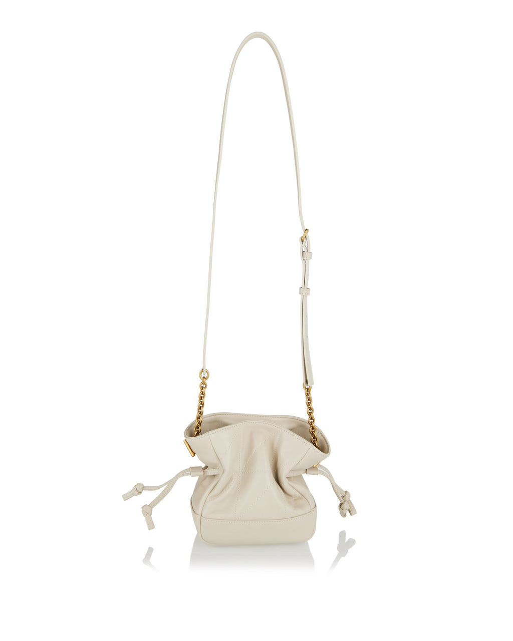 Оригінальна Jamie Mini Leather Shoulder Pouch Saint laurent – детальний вид