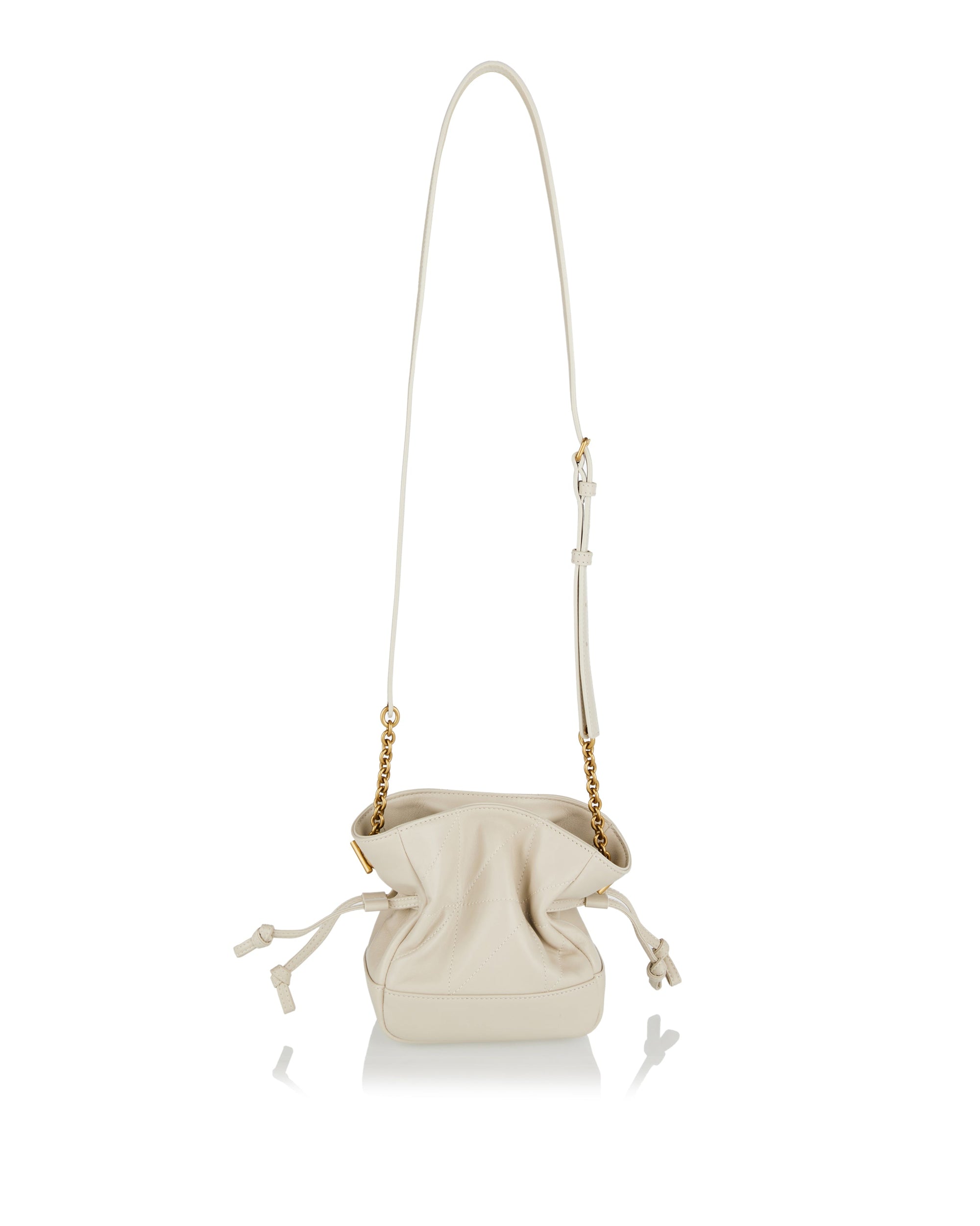 Оригінальна Jamie Mini Leather Shoulder Pouch Saint laurent – детальний вид