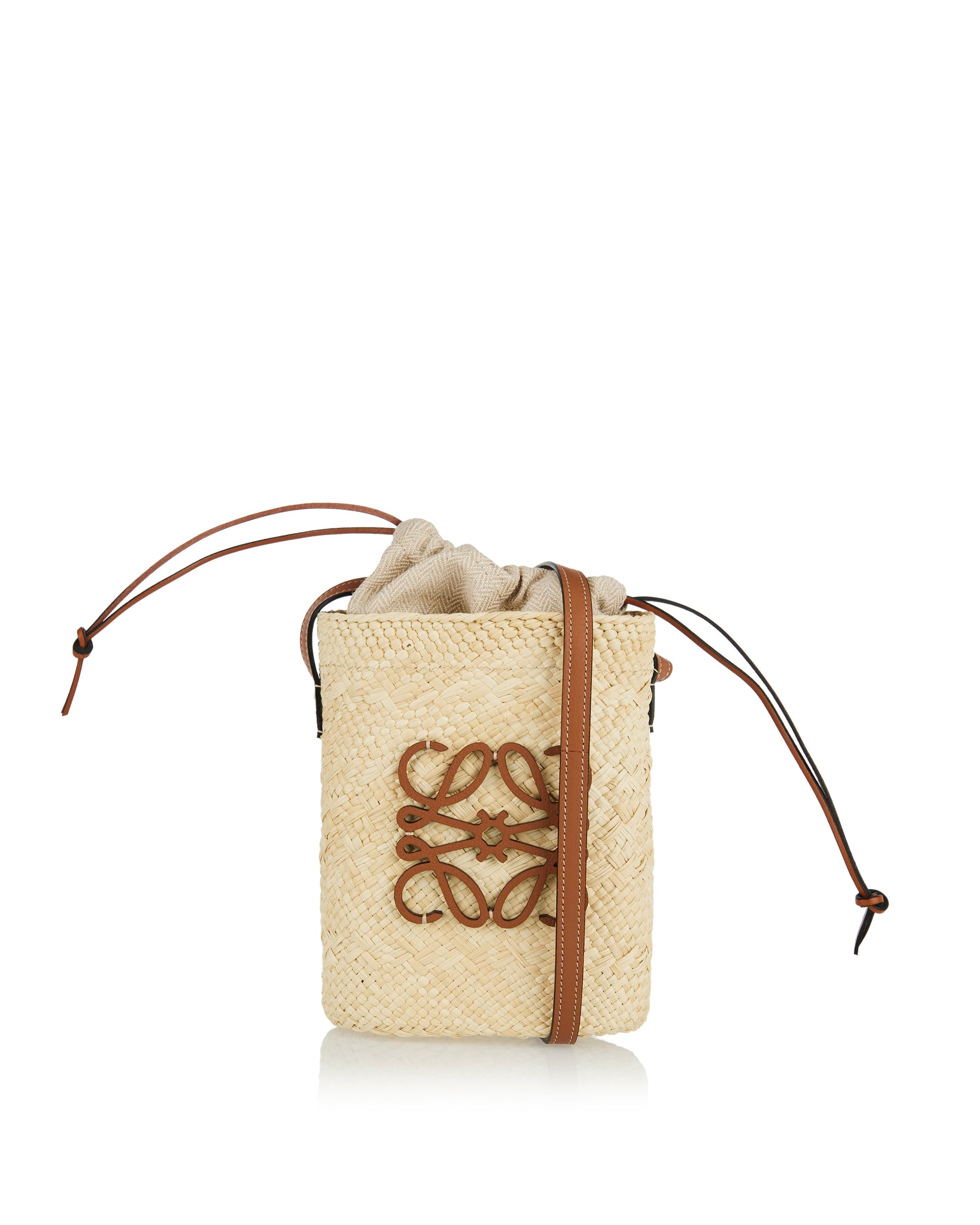 Оригінальна Square Pocket Pocket Bucket Bag Loewe – боковий вид