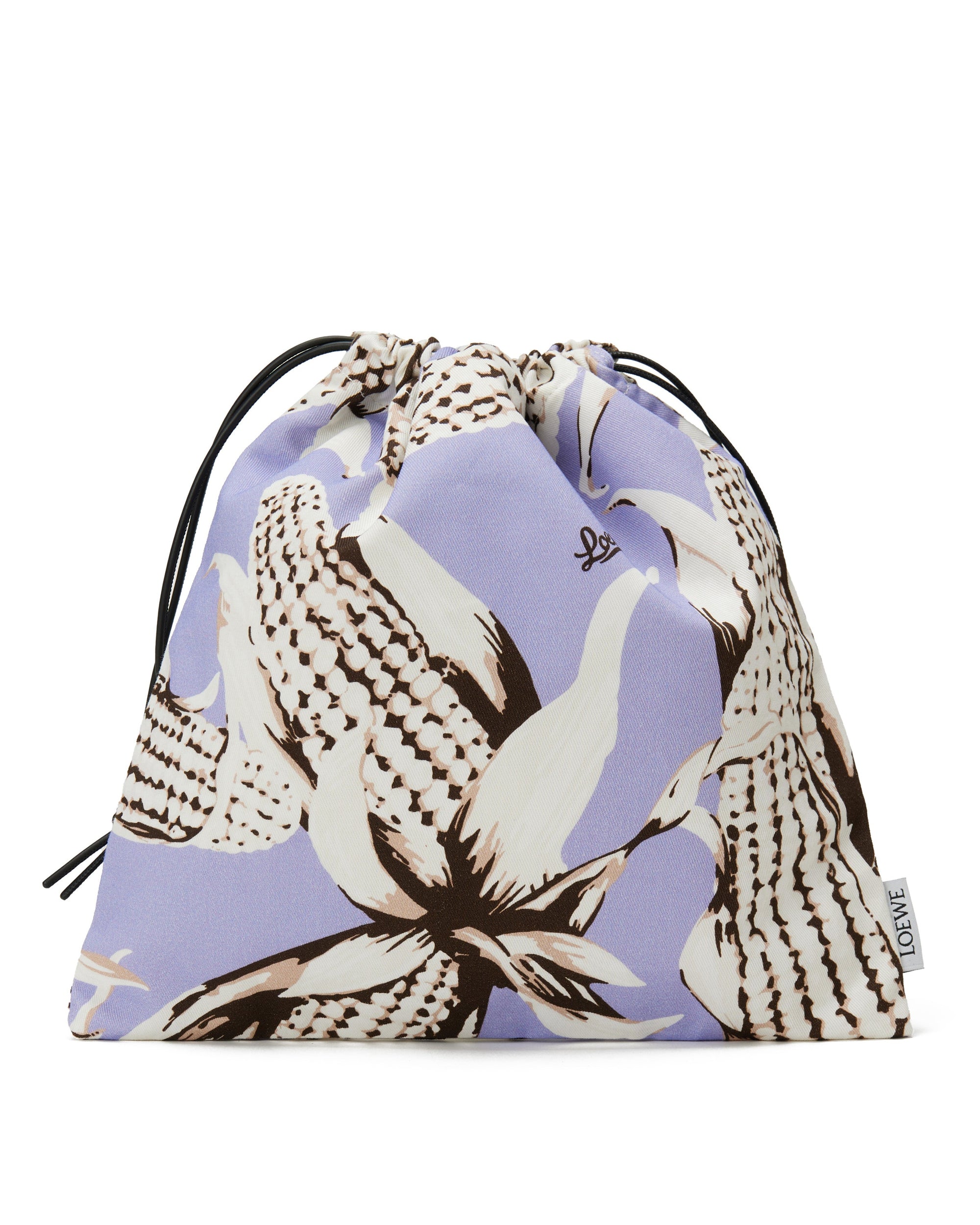 Corn Small Drawstring Canvas Pouch Loewe оригінал – Купити в Україні – боковий вид