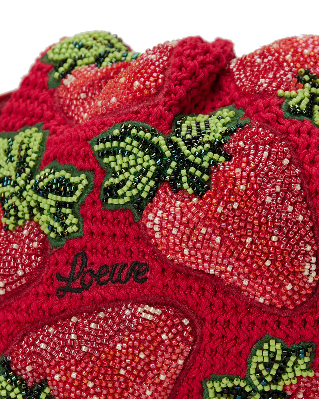 Flamenco Beaded Crochet Mini Clutch Loewe оригінал – Купити в Україні – збільшений вид