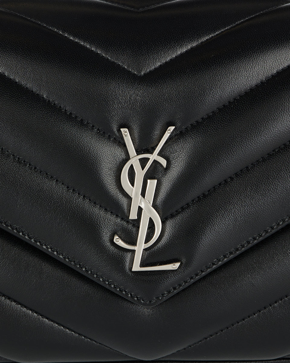 Оригінальна Loulou Medium Matelassé Shoulder Bag Saint laurent – збільшений вид