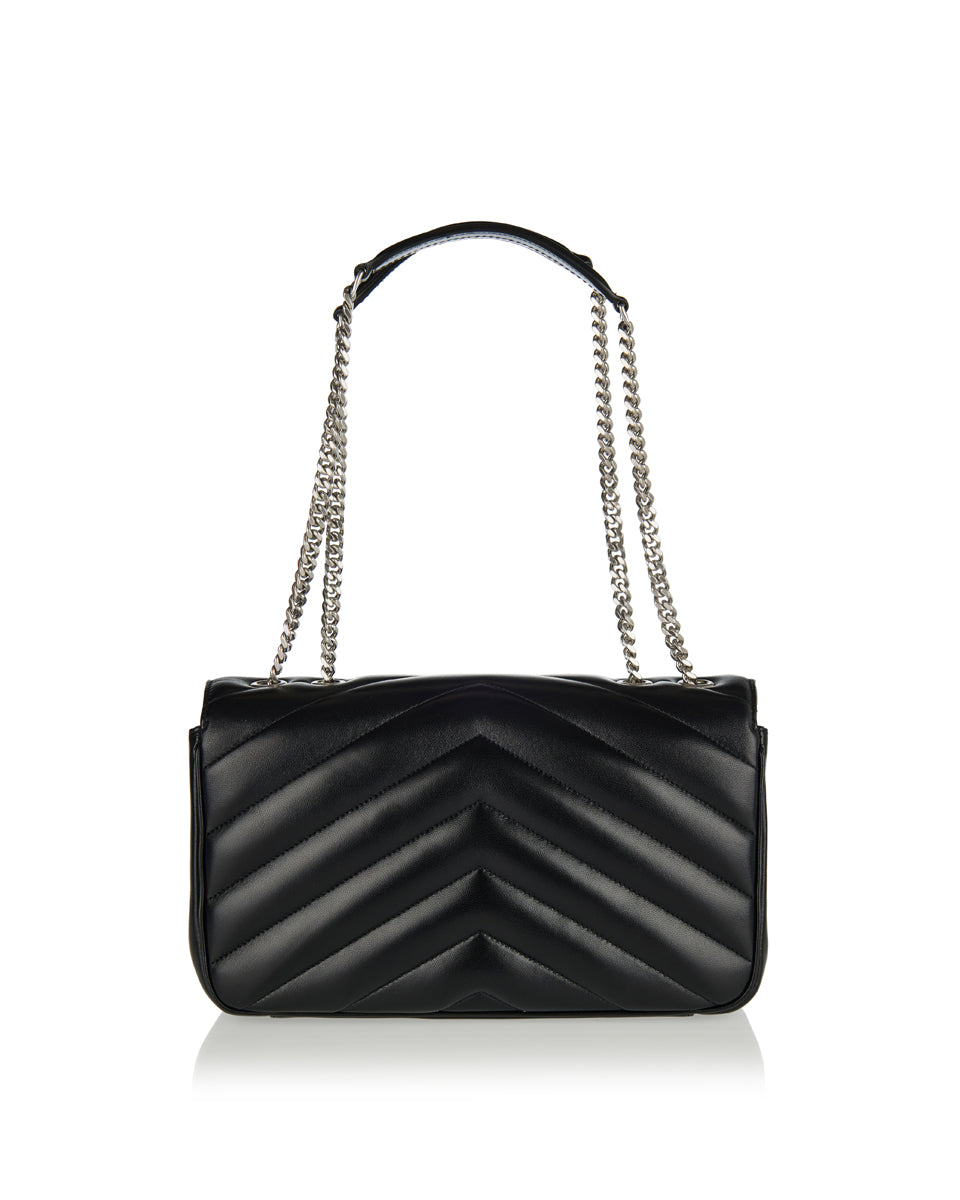 Оригінальна Loulou Medium Matelassé Shoulder Bag Saint laurent – детальний вид