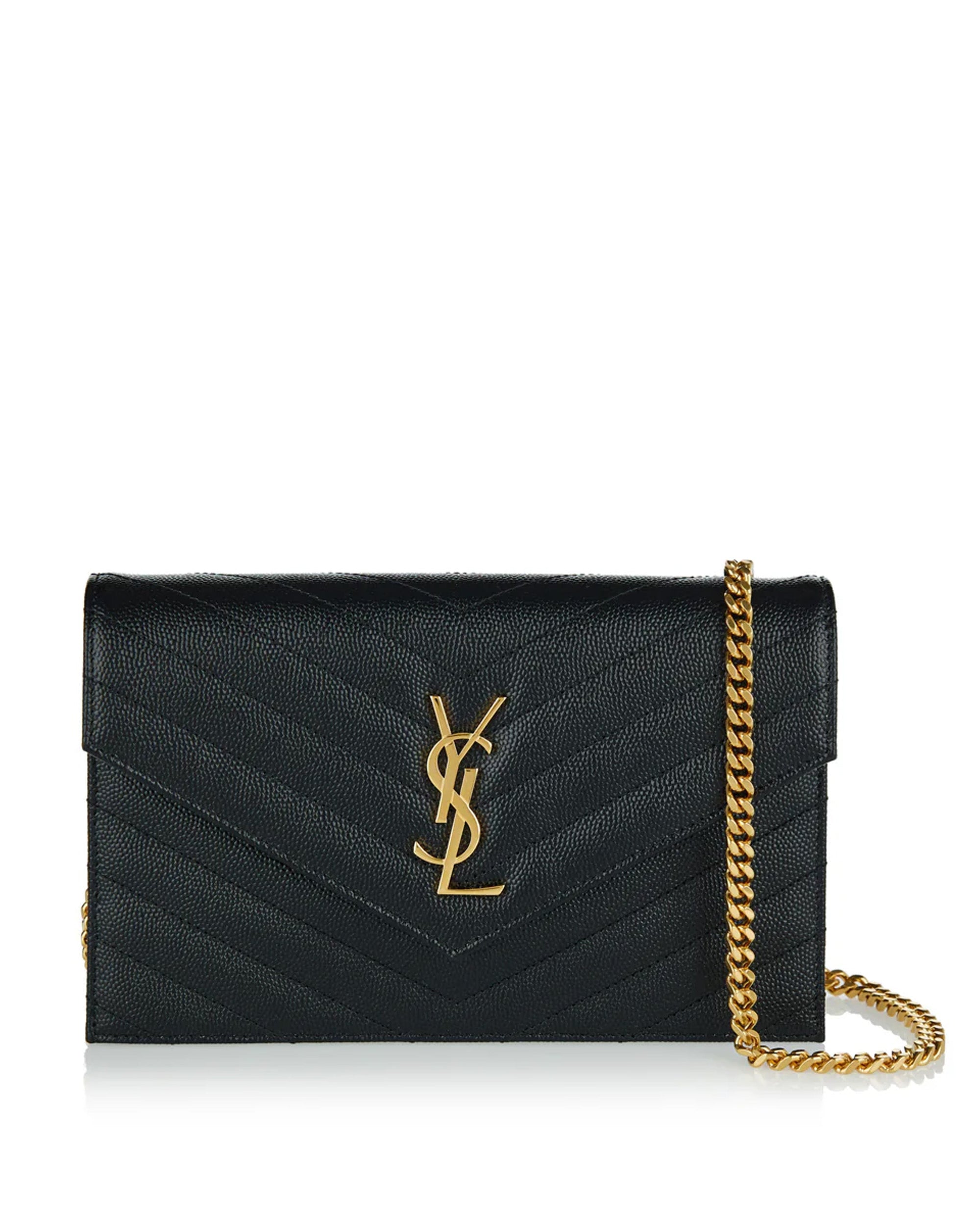 Cassandre Envelope Chain Wallet Saint laurent оригінал – Купити в Україні – боковий вид