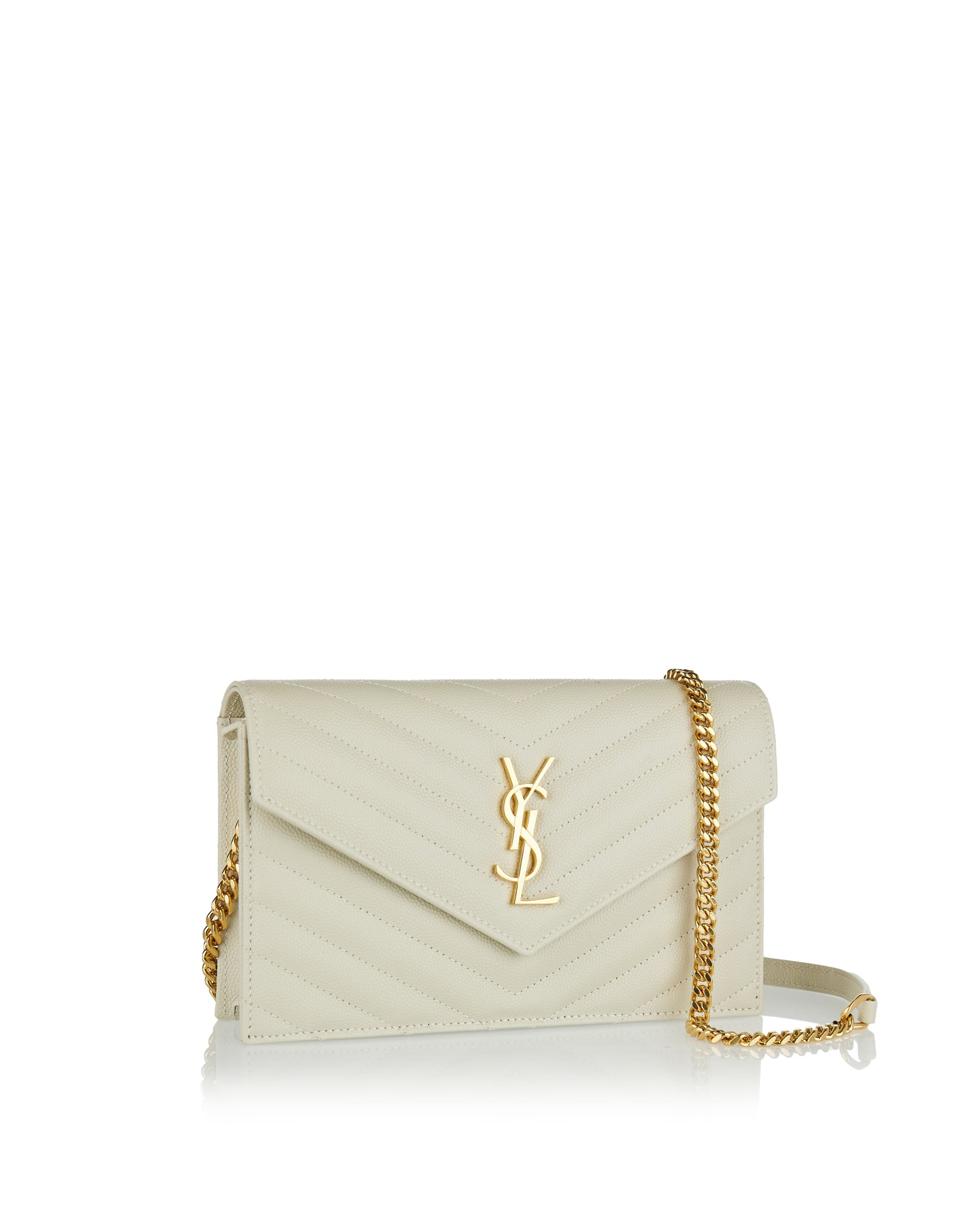 Cassandre Envelope Chain Wallet Saint laurent оригінал – Купити в Україні – вид ззаду