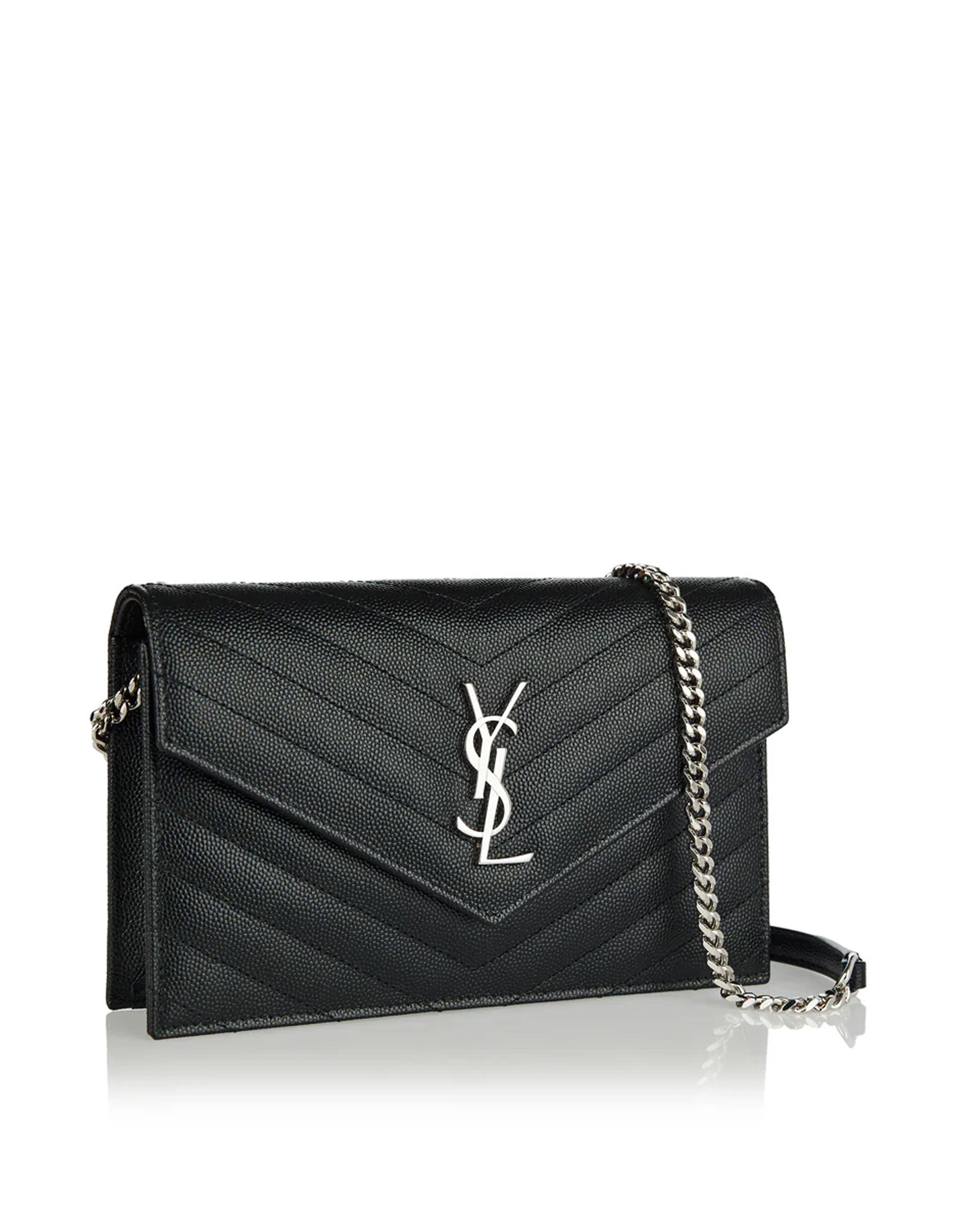 Cassandre Envelope Chain Wallet Saint laurent оригінал – Купити в Україні – вид ззаду