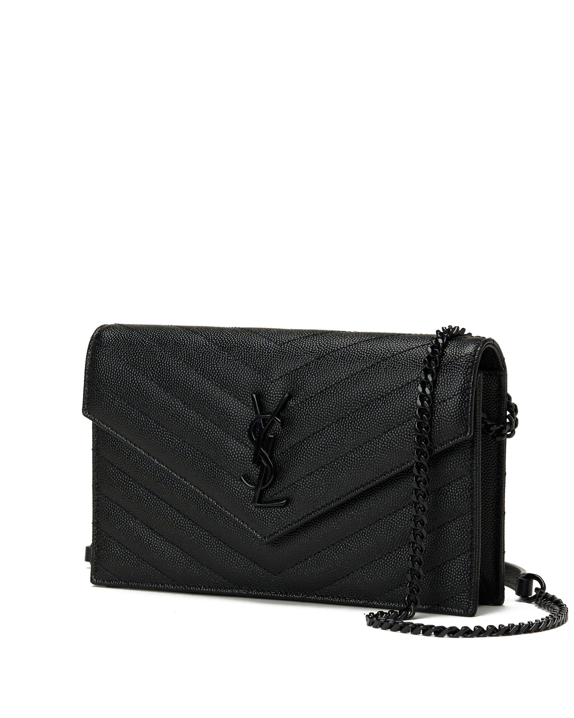Cassandre Envelope Chain Wallet Saint laurent оригінал – Купити в Україні – вид ззаду