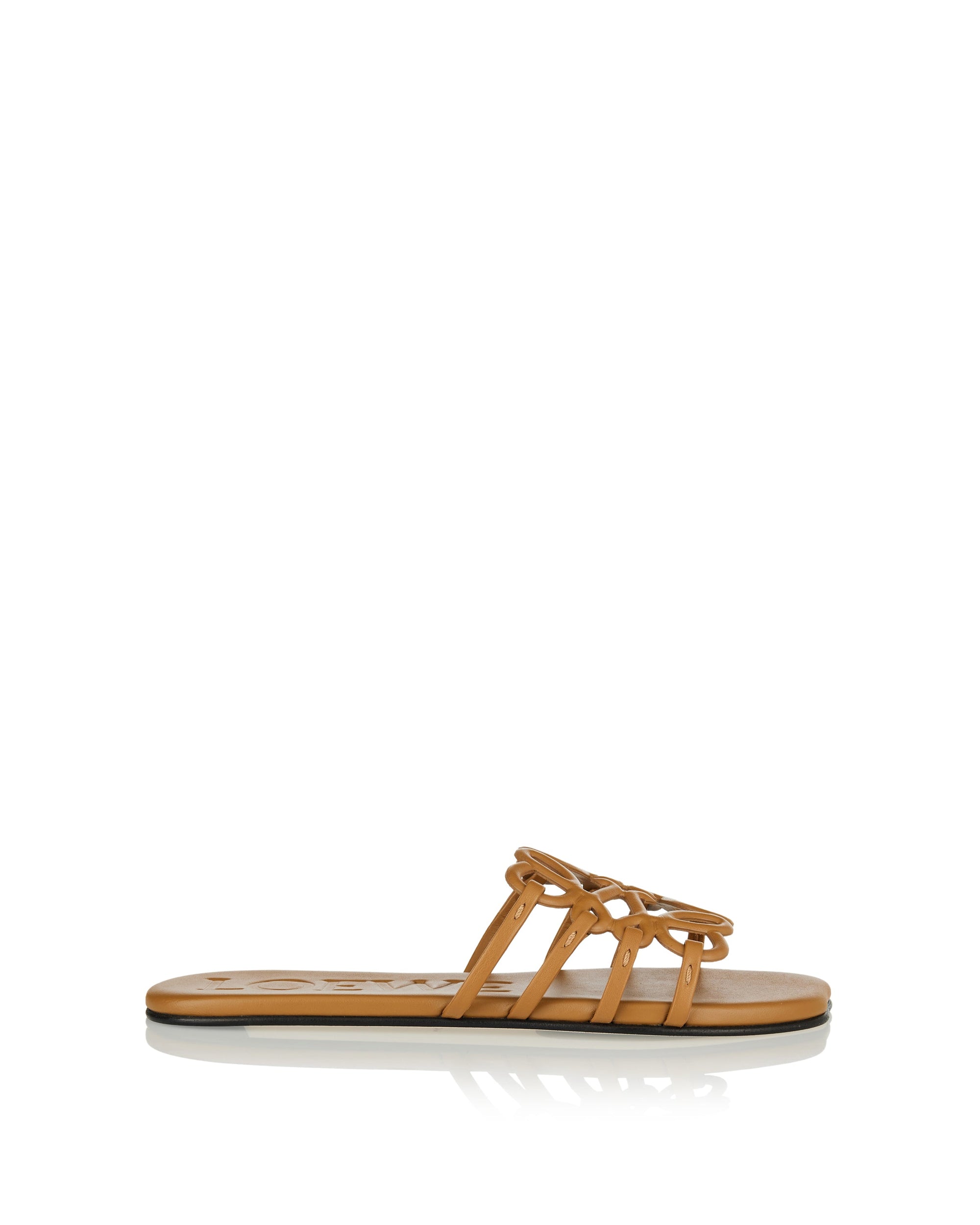 Оригінальна Petal Anagram Leather Slides Loewe – боковий вид